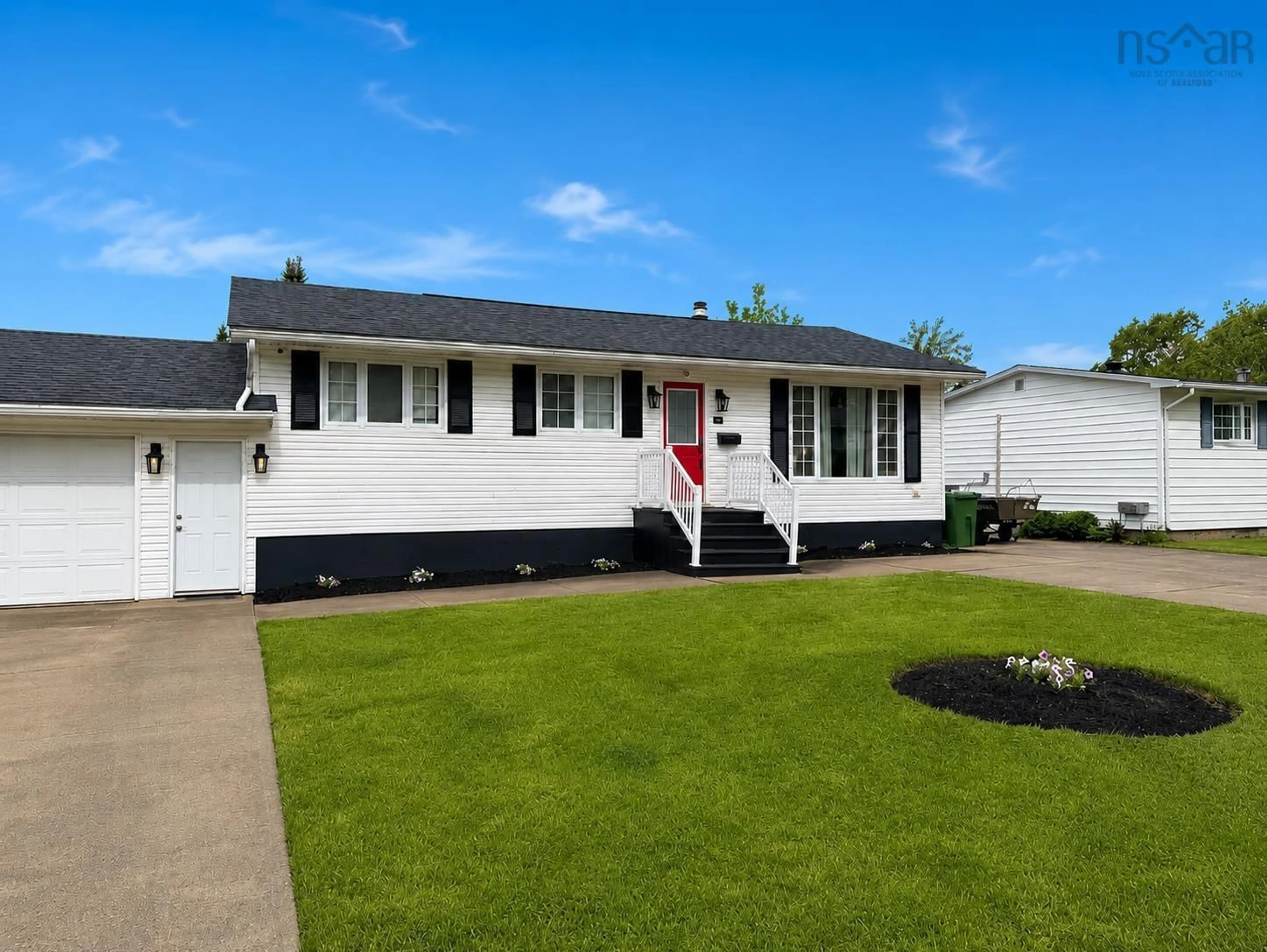 Home with vinyl exterior material, street for 4 Balsam Cir, Lower Sackville Nova Scotia B4C 1A9