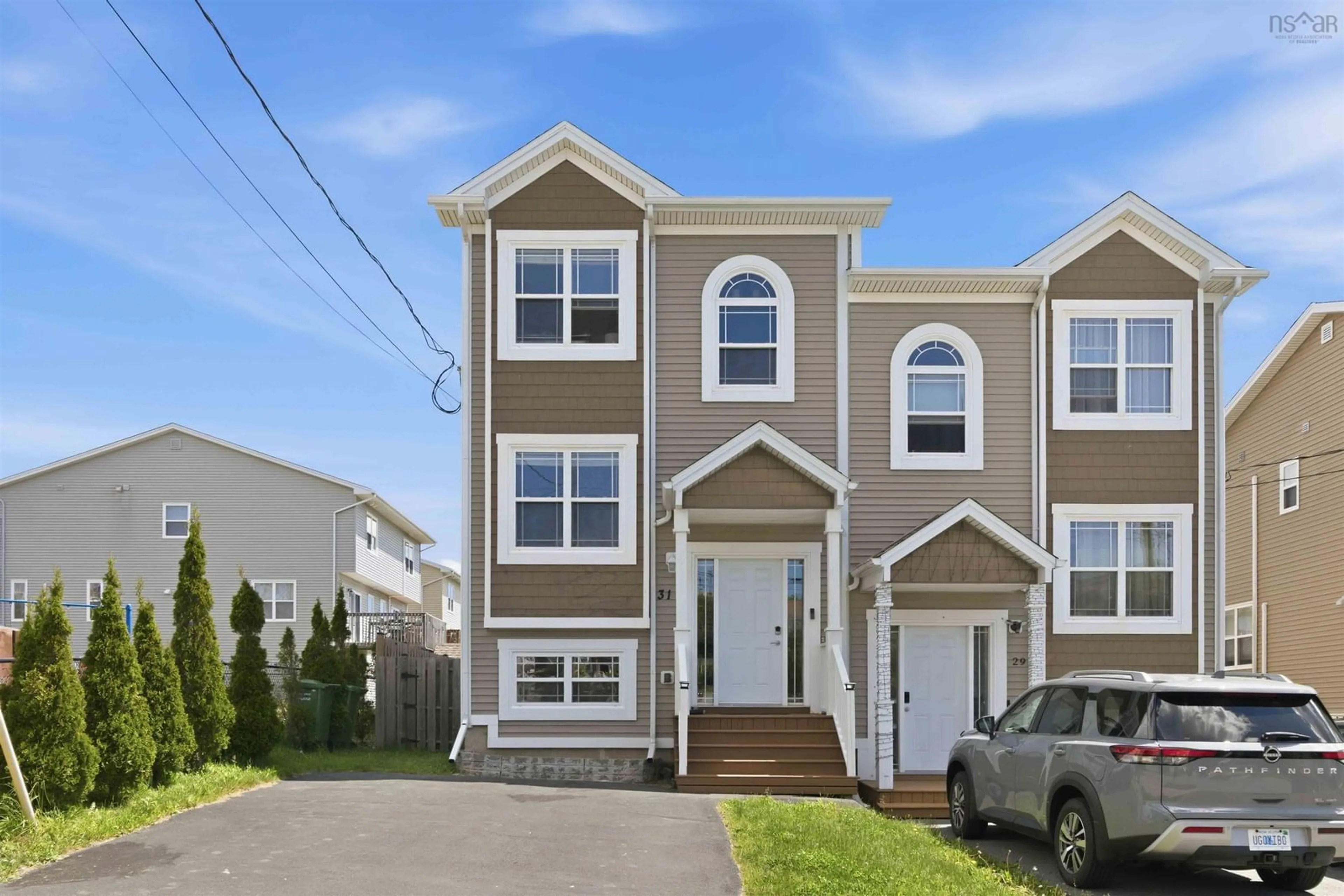 Home with vinyl exterior material, street for 31 Kelly St, Halifax Nova Scotia B3N 0C4