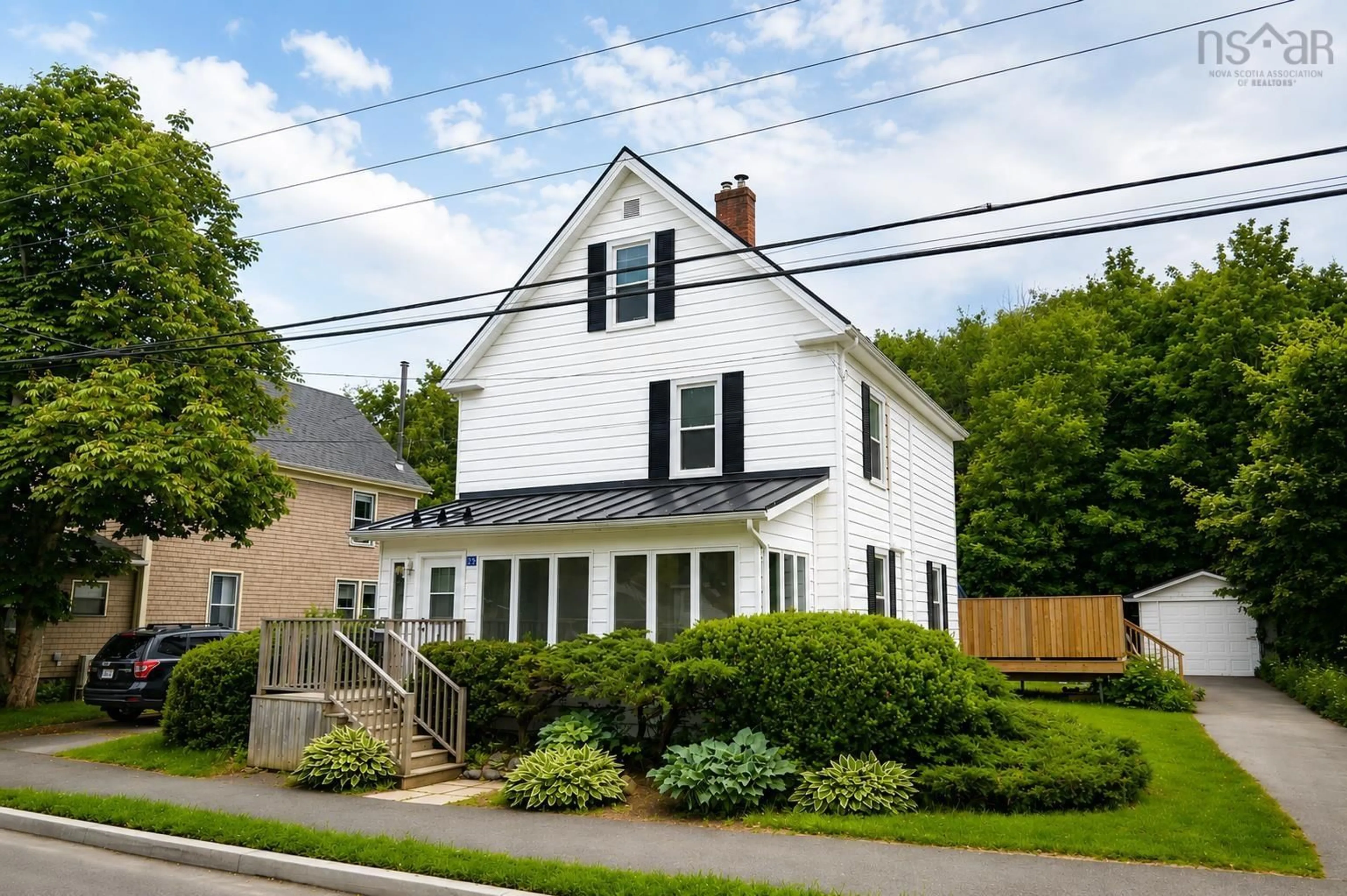 Home with vinyl exterior material, street for 29 Klondyke St., Kentville, Kentville Nova Scotia B4N 1J1