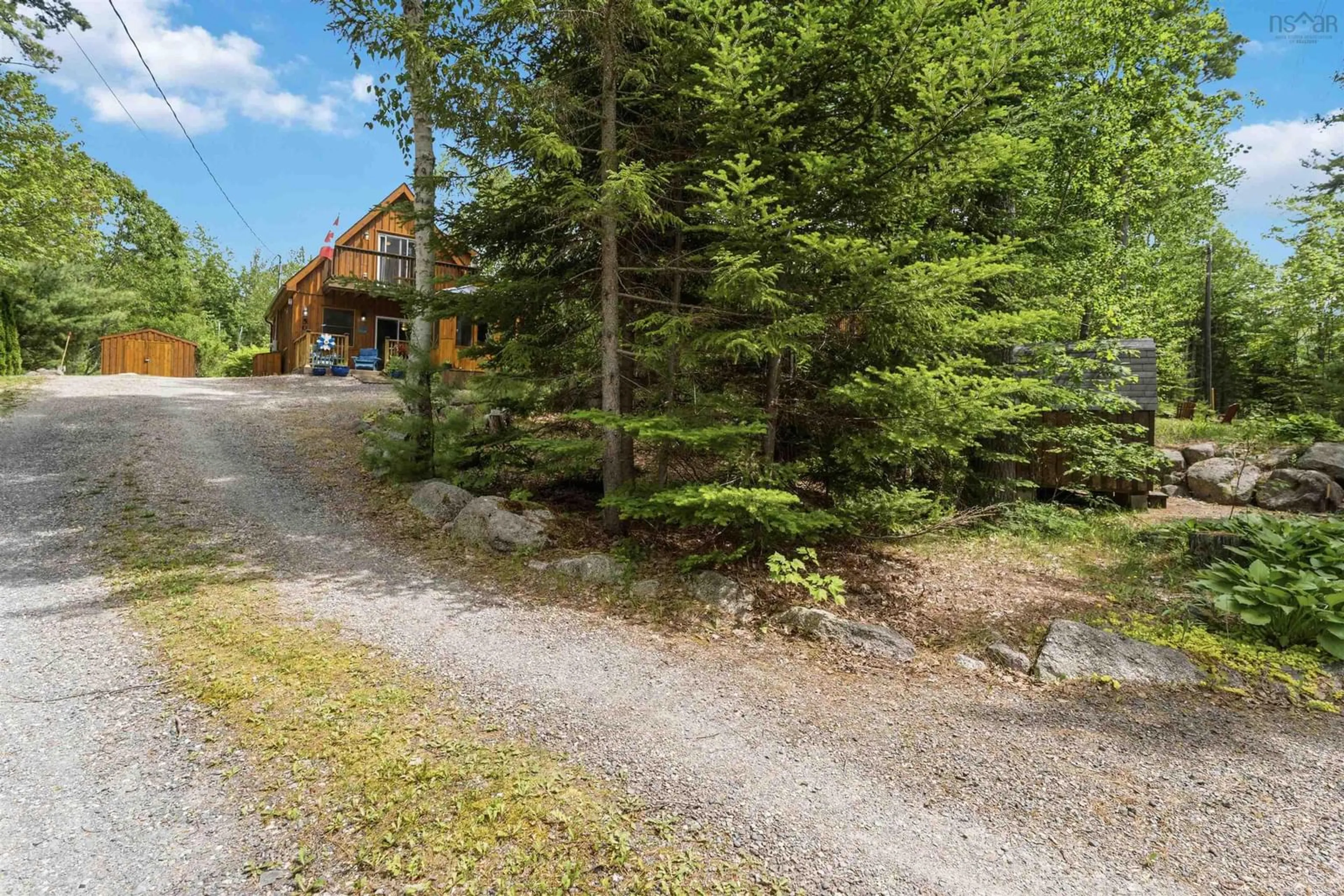 A pic from outside/outdoor area/front of a property/back of a property/a pic from drone, unknown for 50 Five Island Brook Rd, Vaughan Nova Scotia B0N 2T0