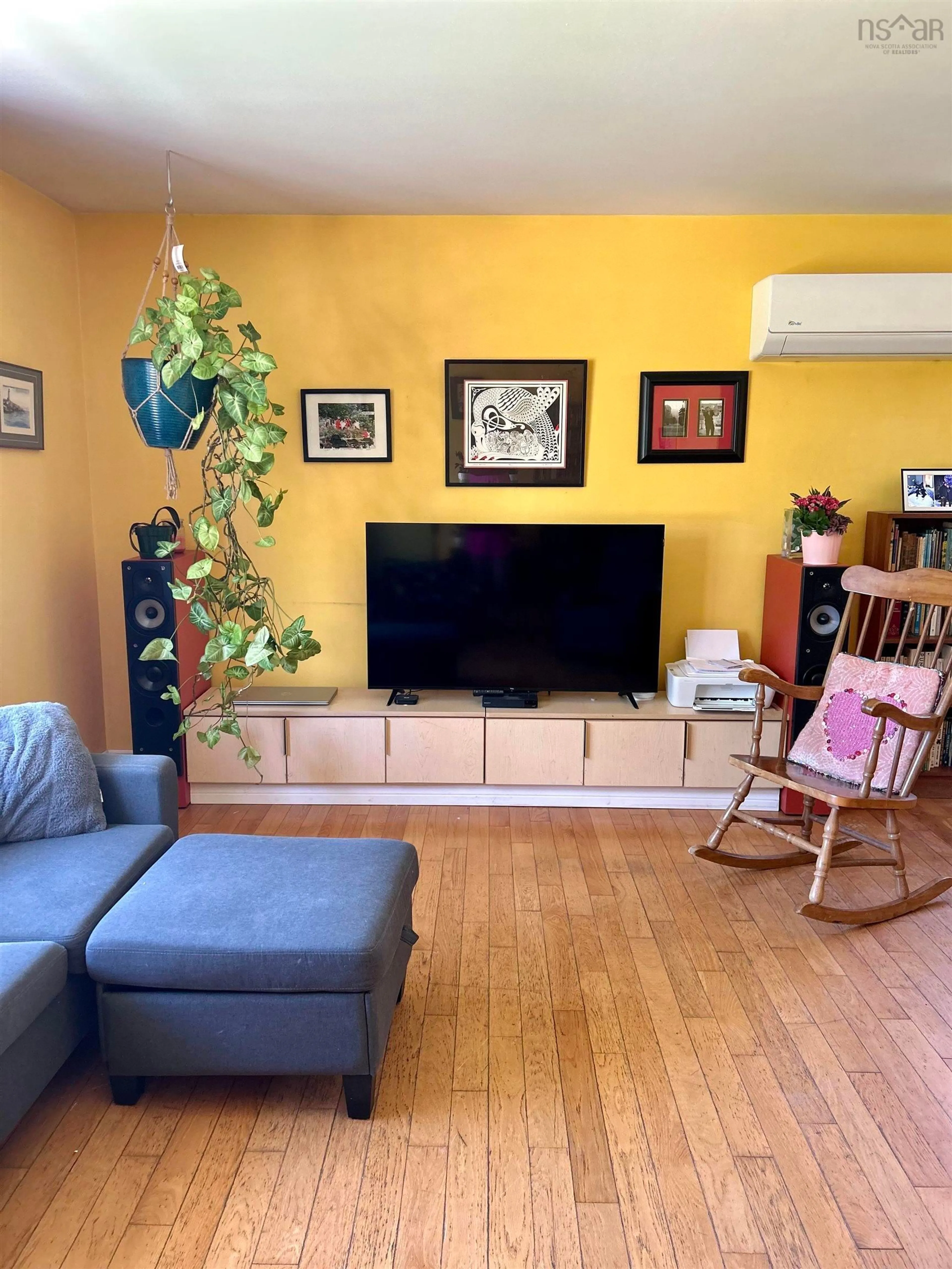 Living room with furniture, unknown for 18 Oak Cres, Port Hawkesbury Nova Scotia B9A 3H4