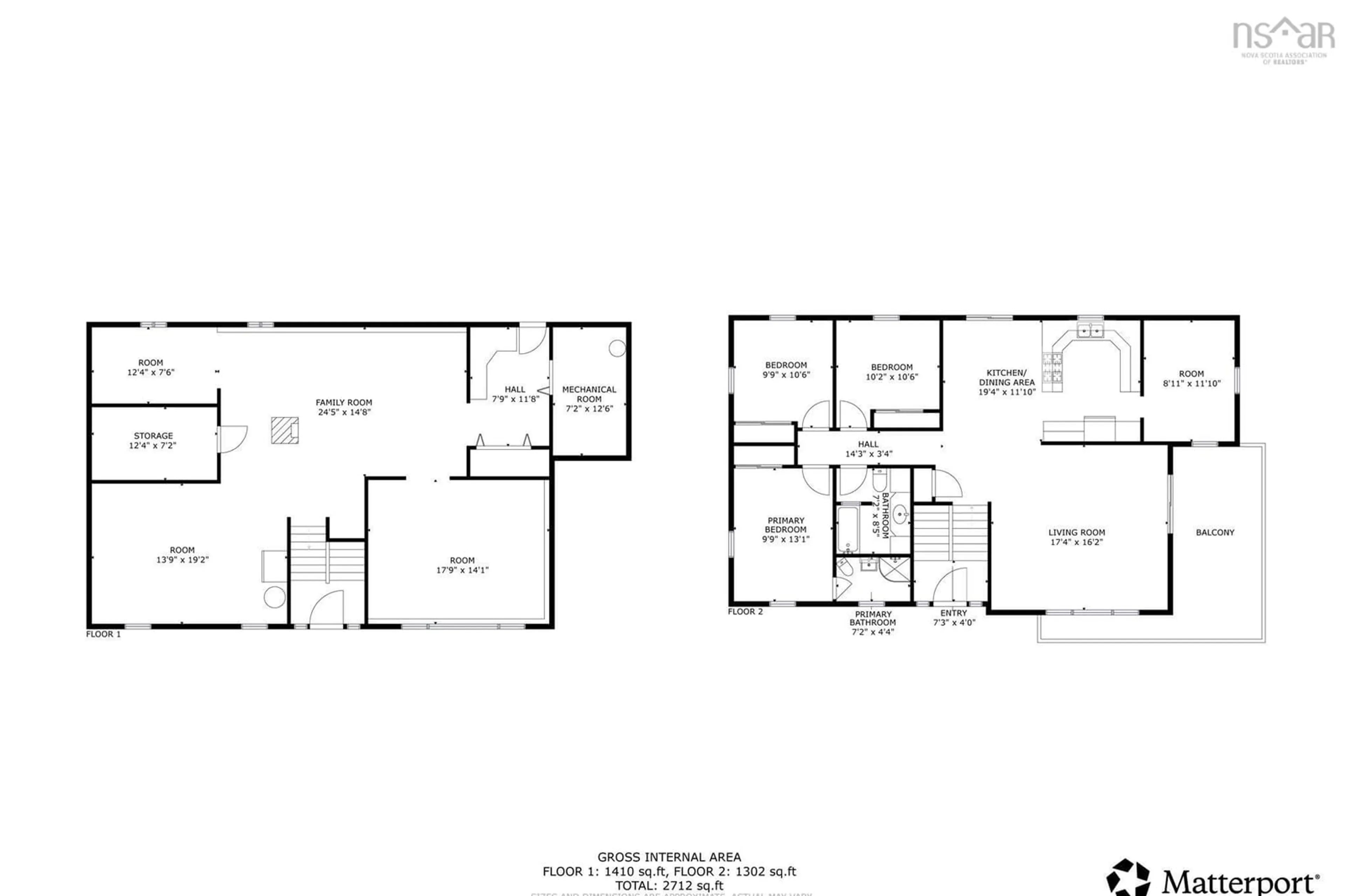 Floor plan for 706 Highway 325, Blockhouse Nova Scotia B0J 1E0