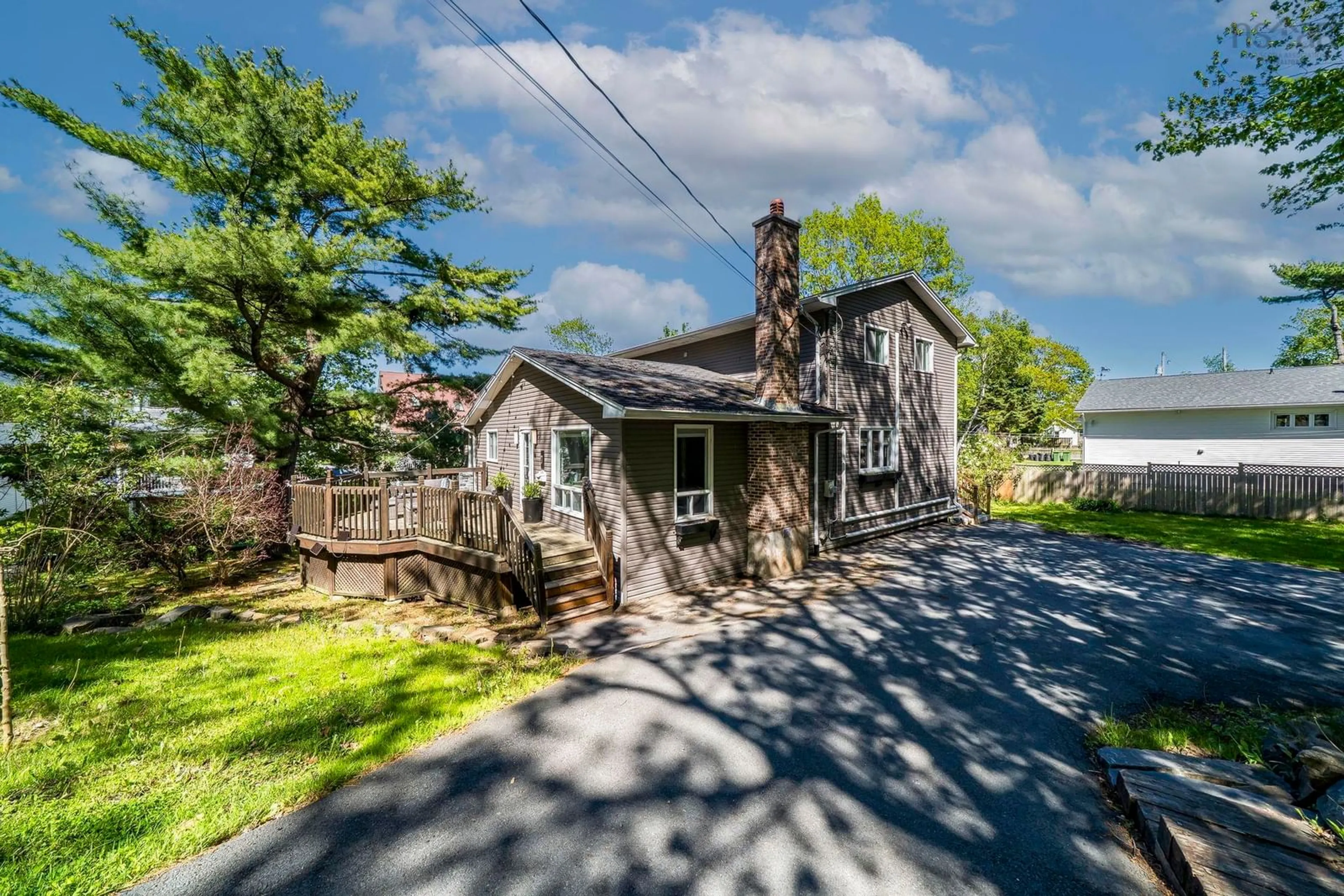 A pic from outside/outdoor area/front of a property/back of a property/a pic from drone, street for 7 Crabapple Lane, Spryfield Nova Scotia B3P 1W2