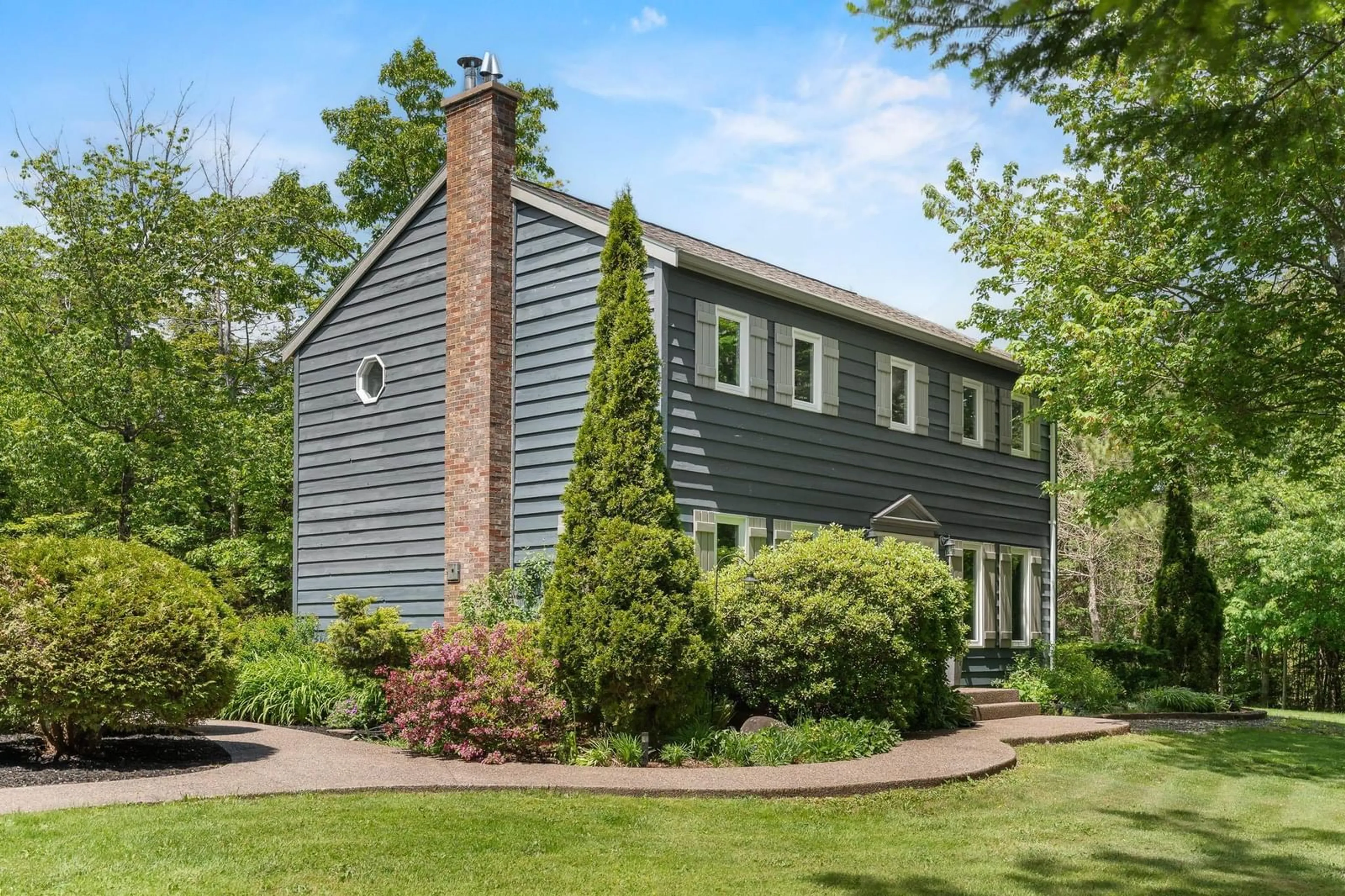 Home with vinyl exterior material, street for 26 Belmore Dr, Wellington Nova Scotia B2T 1J4