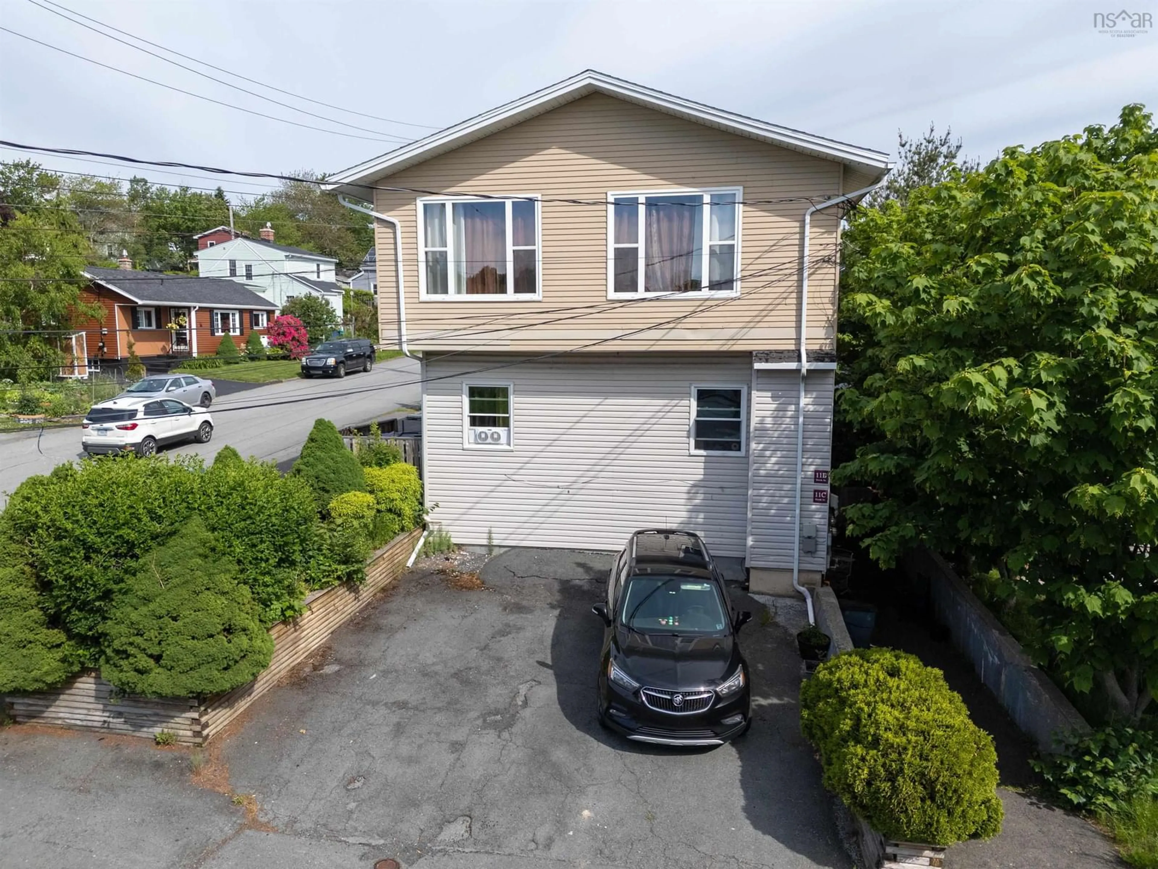 A pic from outside/outdoor area/front of a property/back of a property/a pic from drone, street for 11 Birch St, Fairview Nova Scotia B3N 2T6