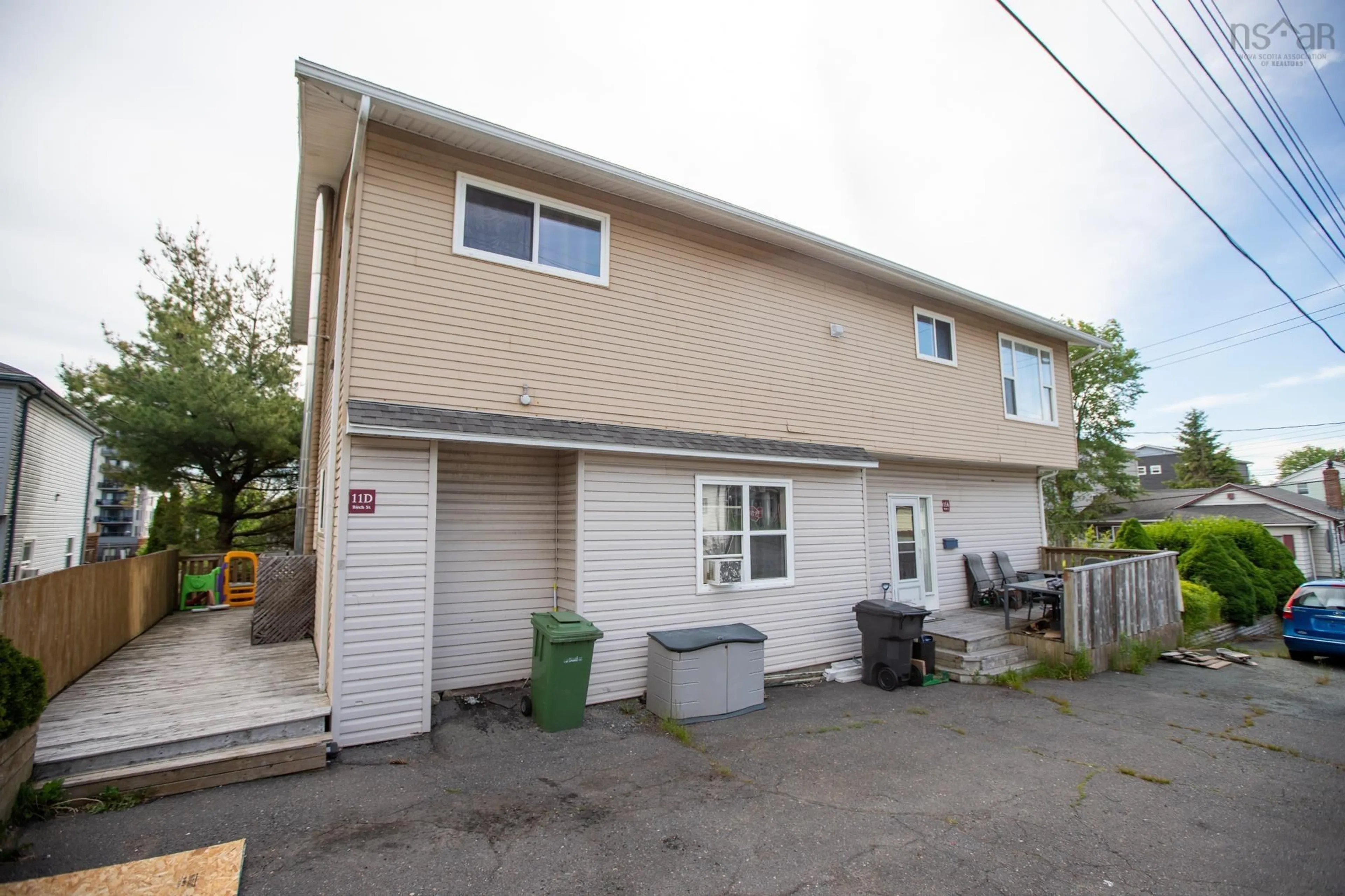 Patio, street for 11 Birch St, Fairview Nova Scotia B3N 2T6