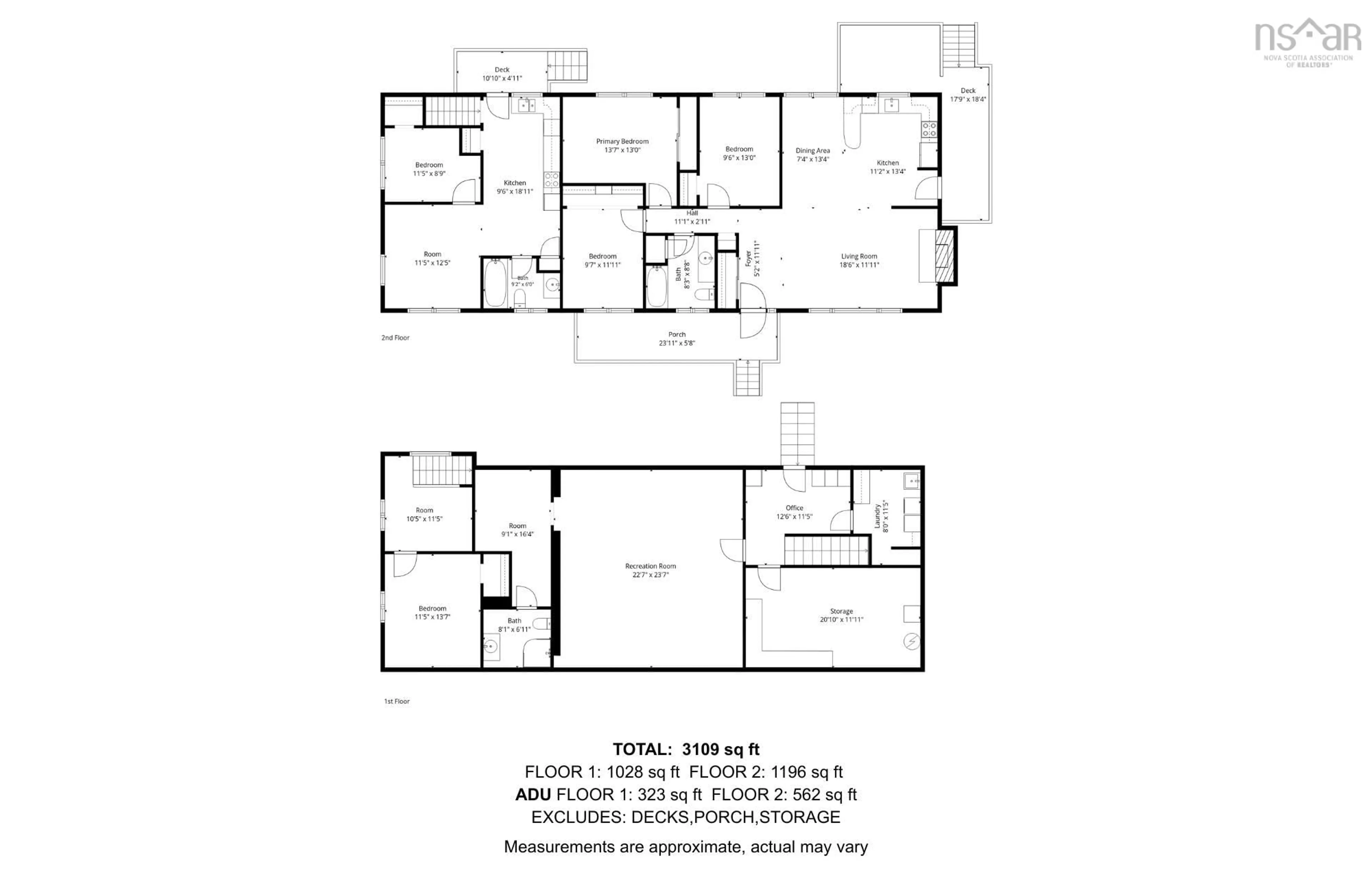 Floor plan for 4830 St Margarets Bay Rd, Upper Tantallon Nova Scotia B3Z 1C9