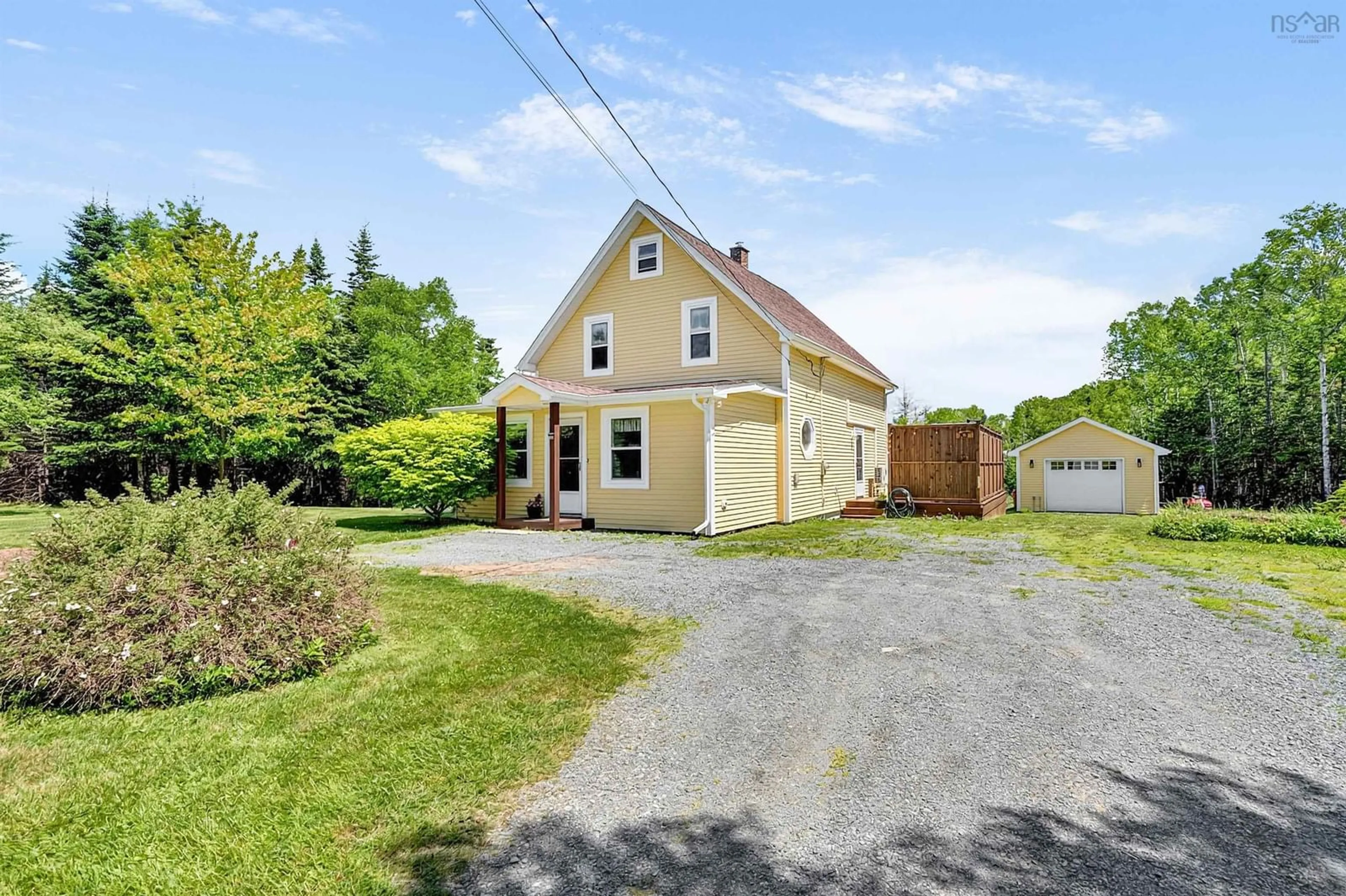 A pic from outside/outdoor area/front of a property/back of a property/a pic from drone, street for 689 West Ship Harbour Rd, Ship Harbour Nova Scotia B0J 2L0