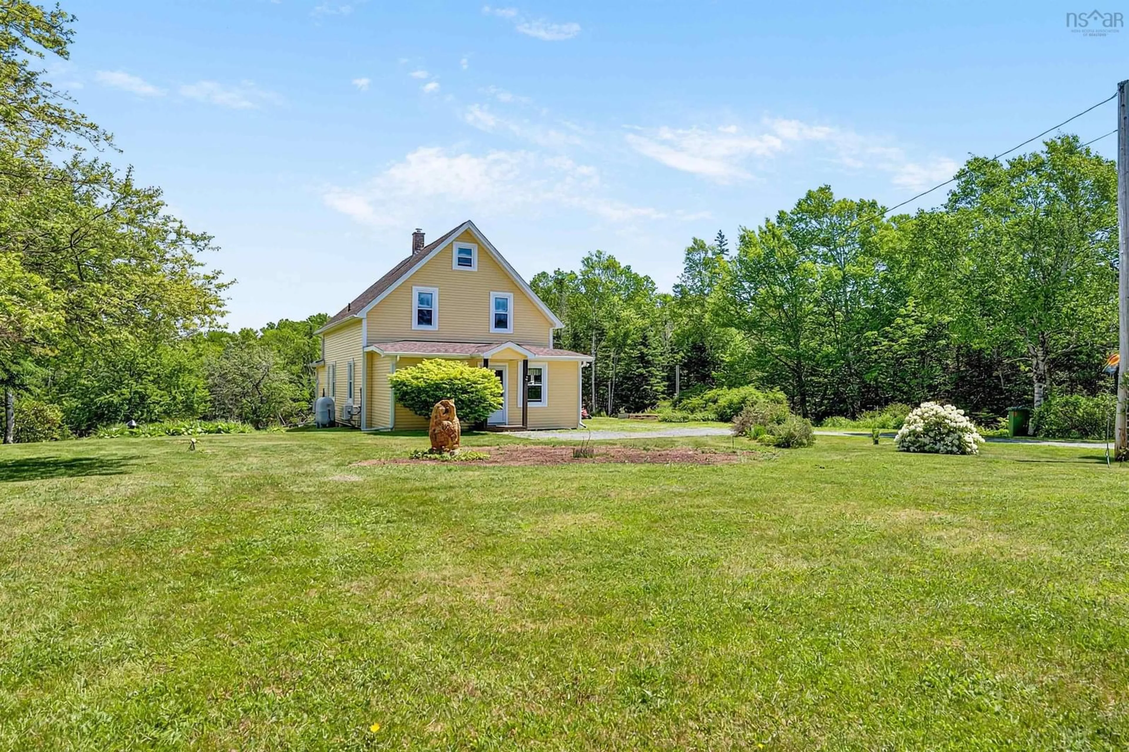 A pic from outside/outdoor area/front of a property/back of a property/a pic from drone, water/lake/river/ocean view for 689 West Ship Harbour Rd, Ship Harbour Nova Scotia B0J 2L0