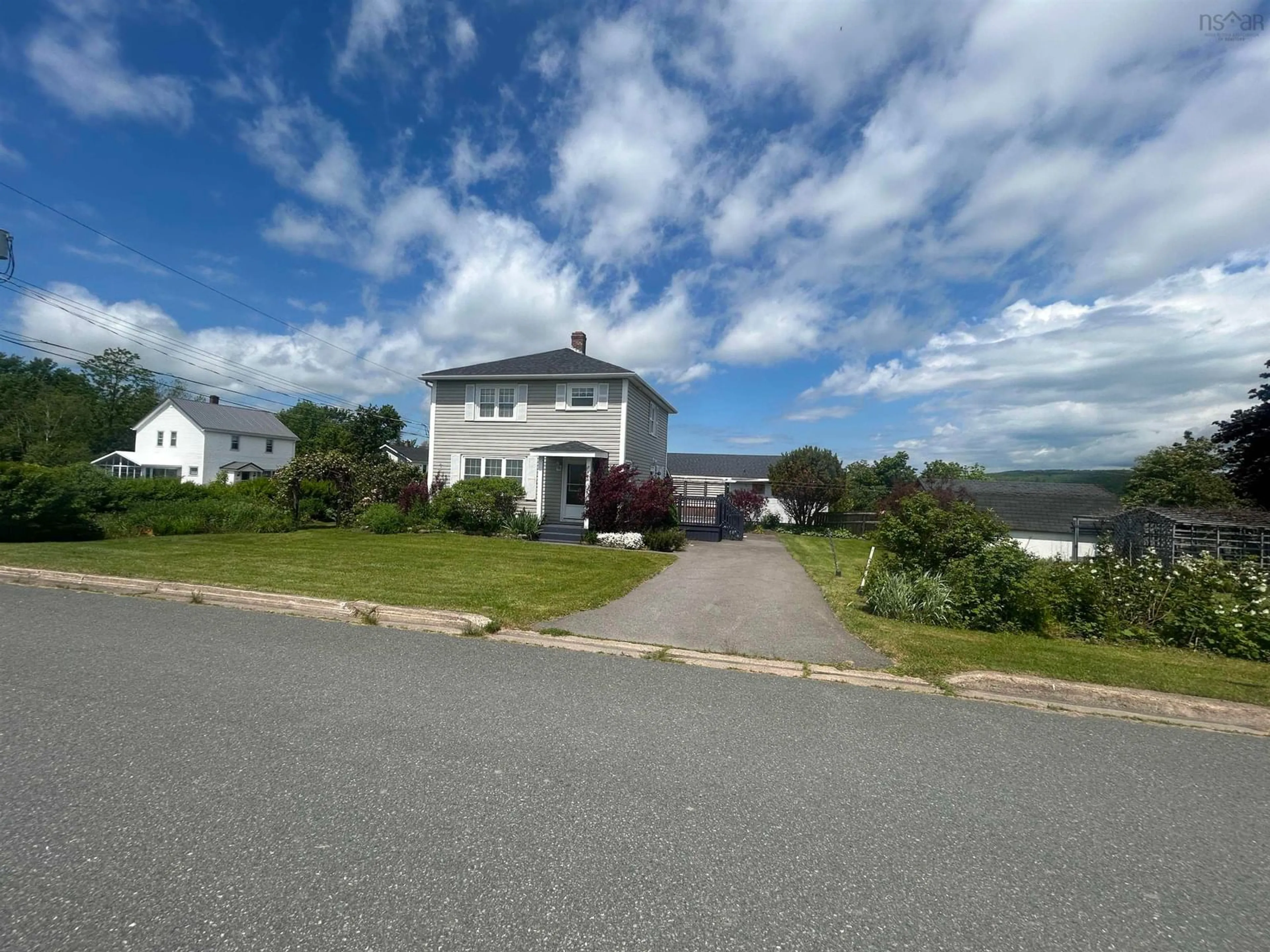 A pic from outside/outdoor area/front of a property/back of a property/a pic from drone, unknown for 68 Mackinnon Street, Antigonish Nova Scotia B2G 1M3