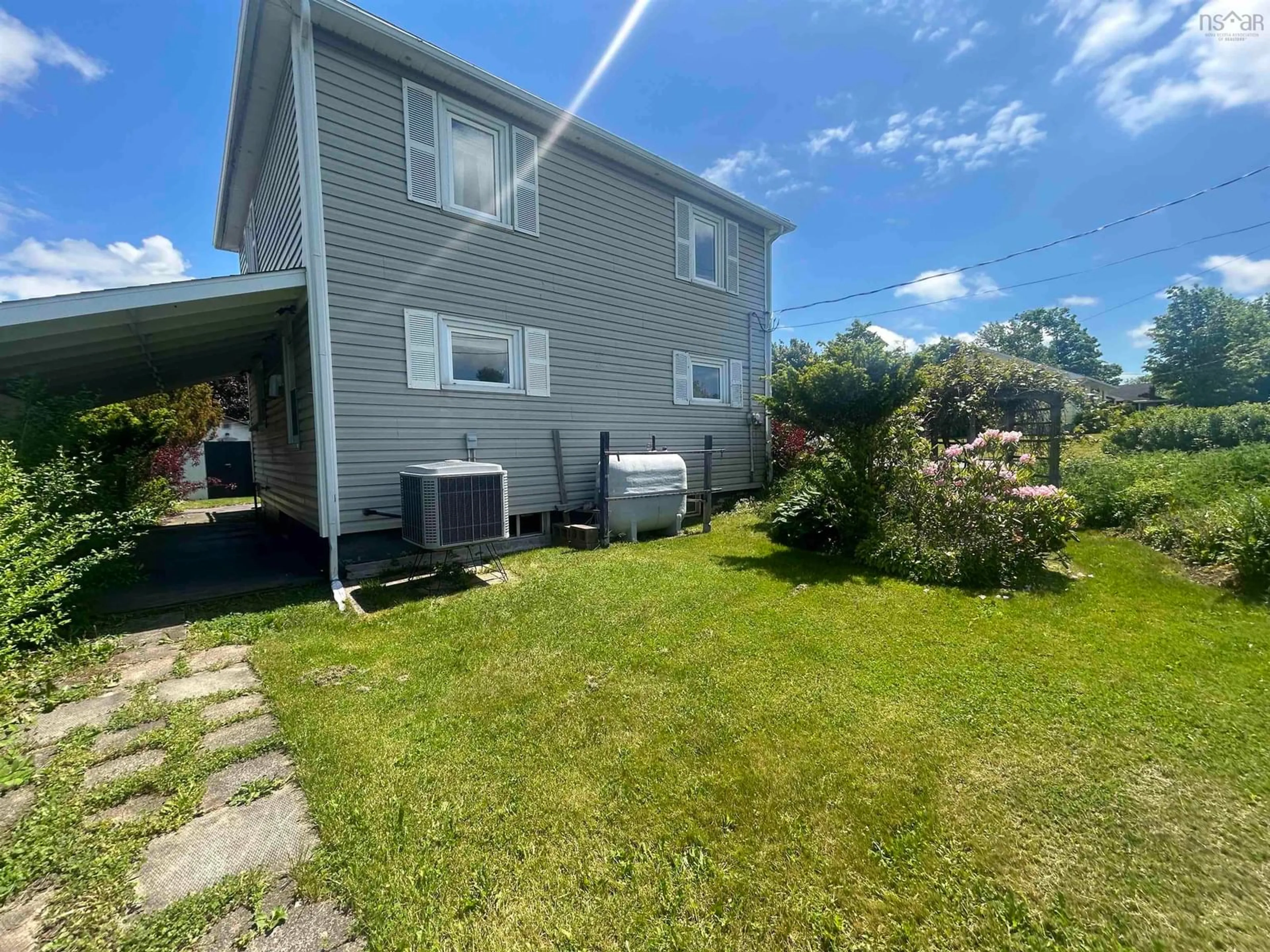 A pic from outside/outdoor area/front of a property/back of a property/a pic from drone, unknown for 68 Mackinnon Street, Antigonish Nova Scotia B2G 1M3