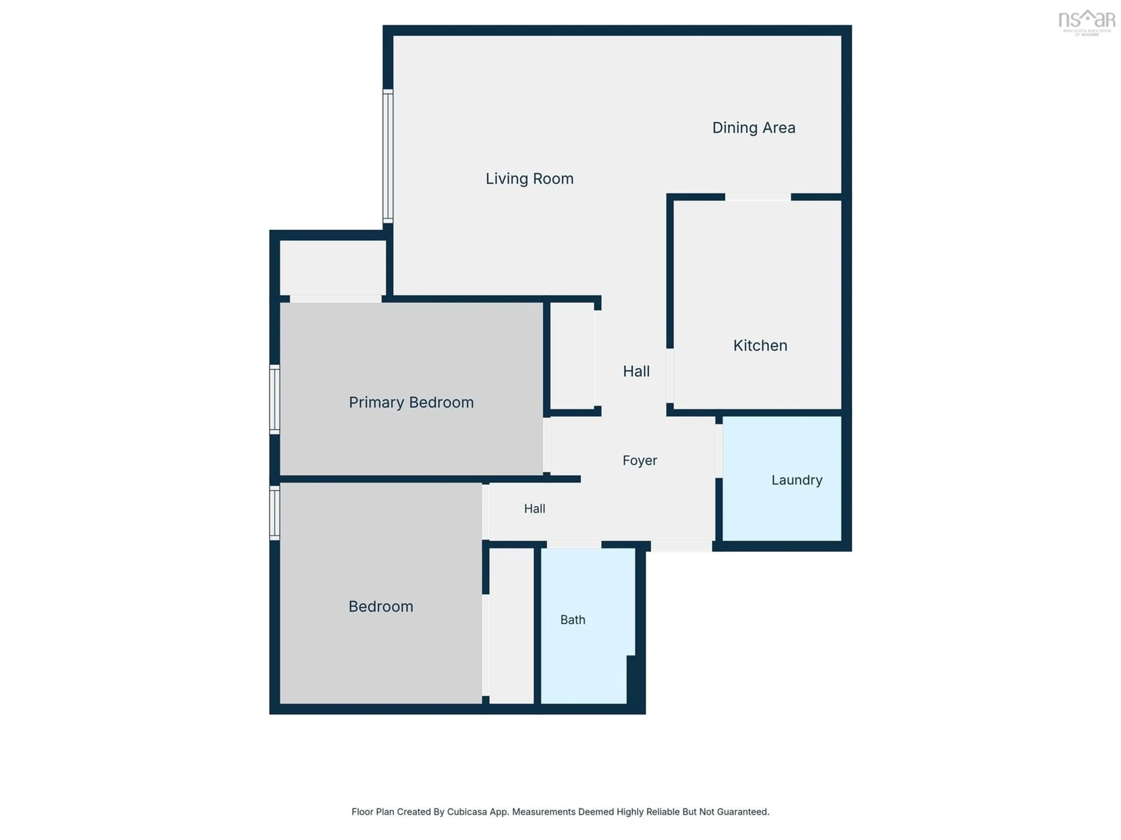 Floor plan for 34 Veronica Dr #103, Halifax Nova Scotia B3M 3V3