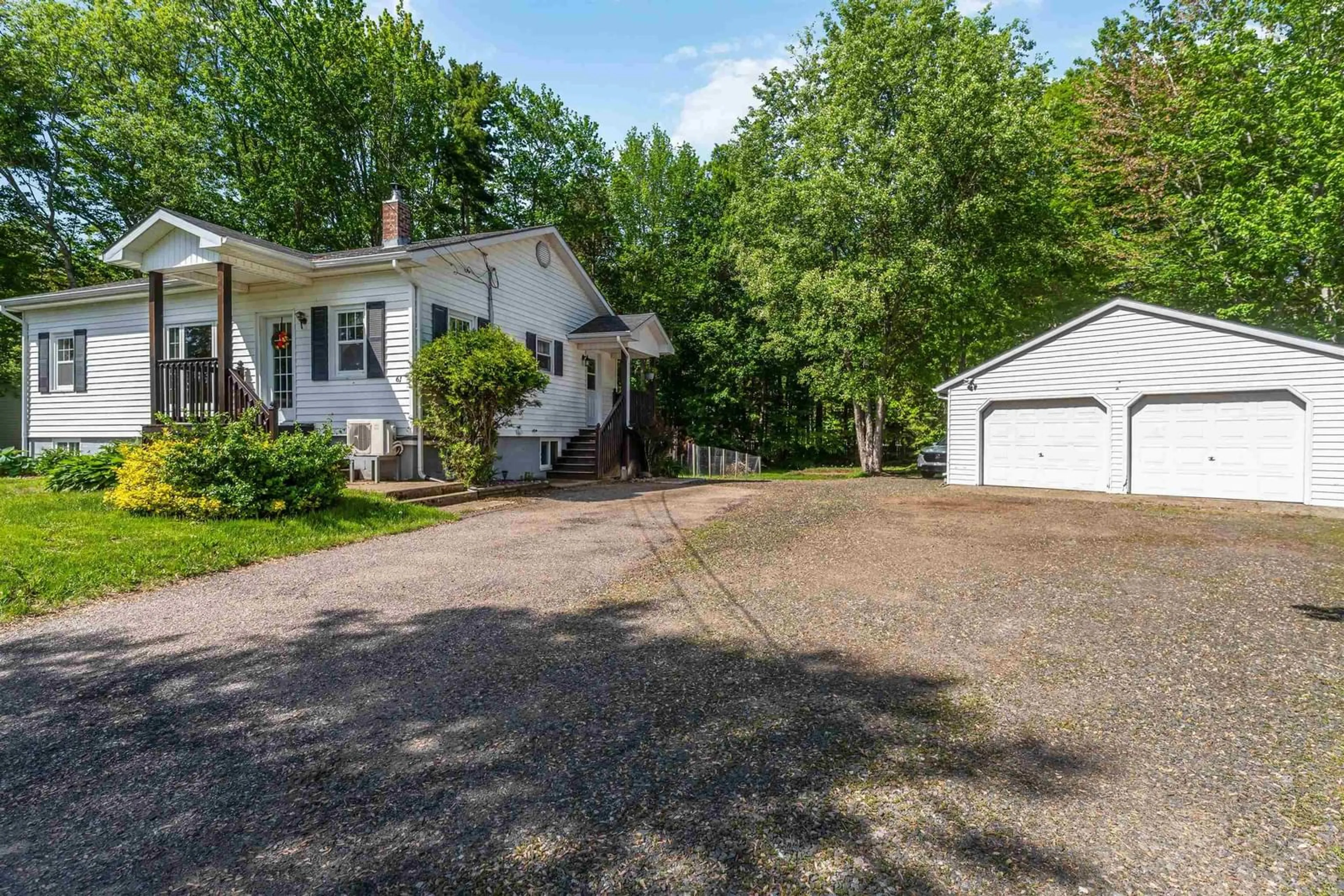 A pic from outside/outdoor area/front of a property/back of a property/a pic from drone, street for 61 Nictaux Rd, Nictaux Nova Scotia B0S 1P0
