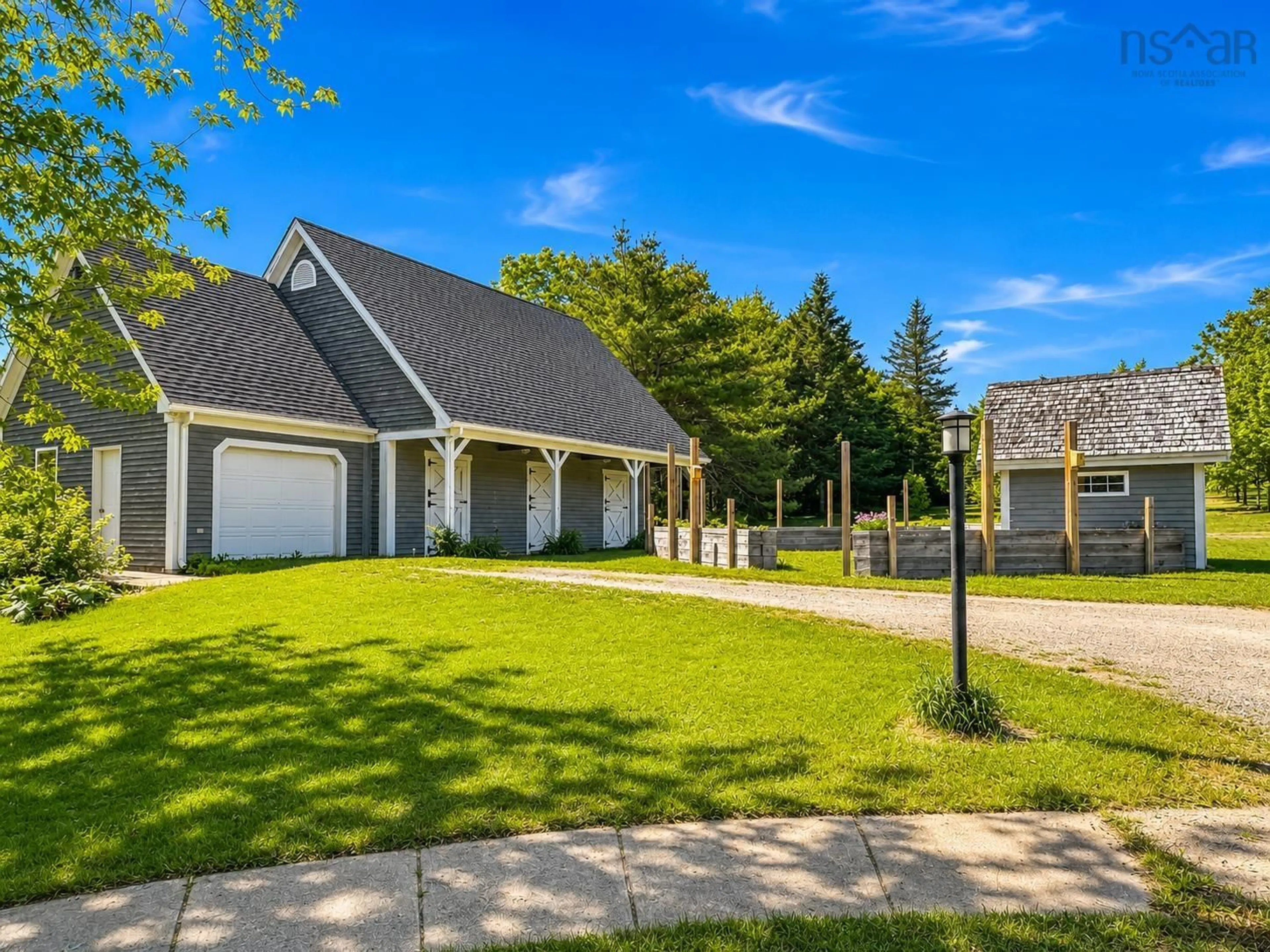 Home with vinyl exterior material, street for 1720 Gospel Rd, Arlington Nova Scotia B0P 1H0