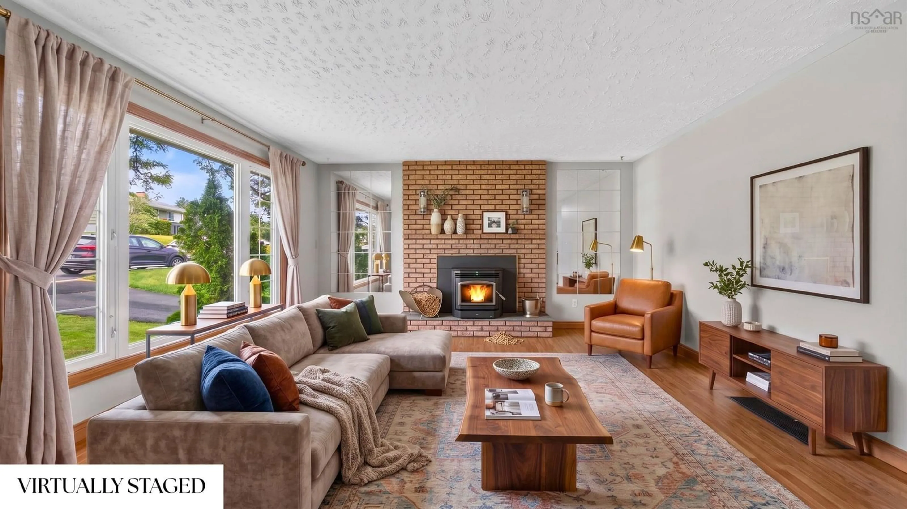 Living room with furniture, unknown for 156 Alder Cres, Lower Sackville Nova Scotia B4C 1A3