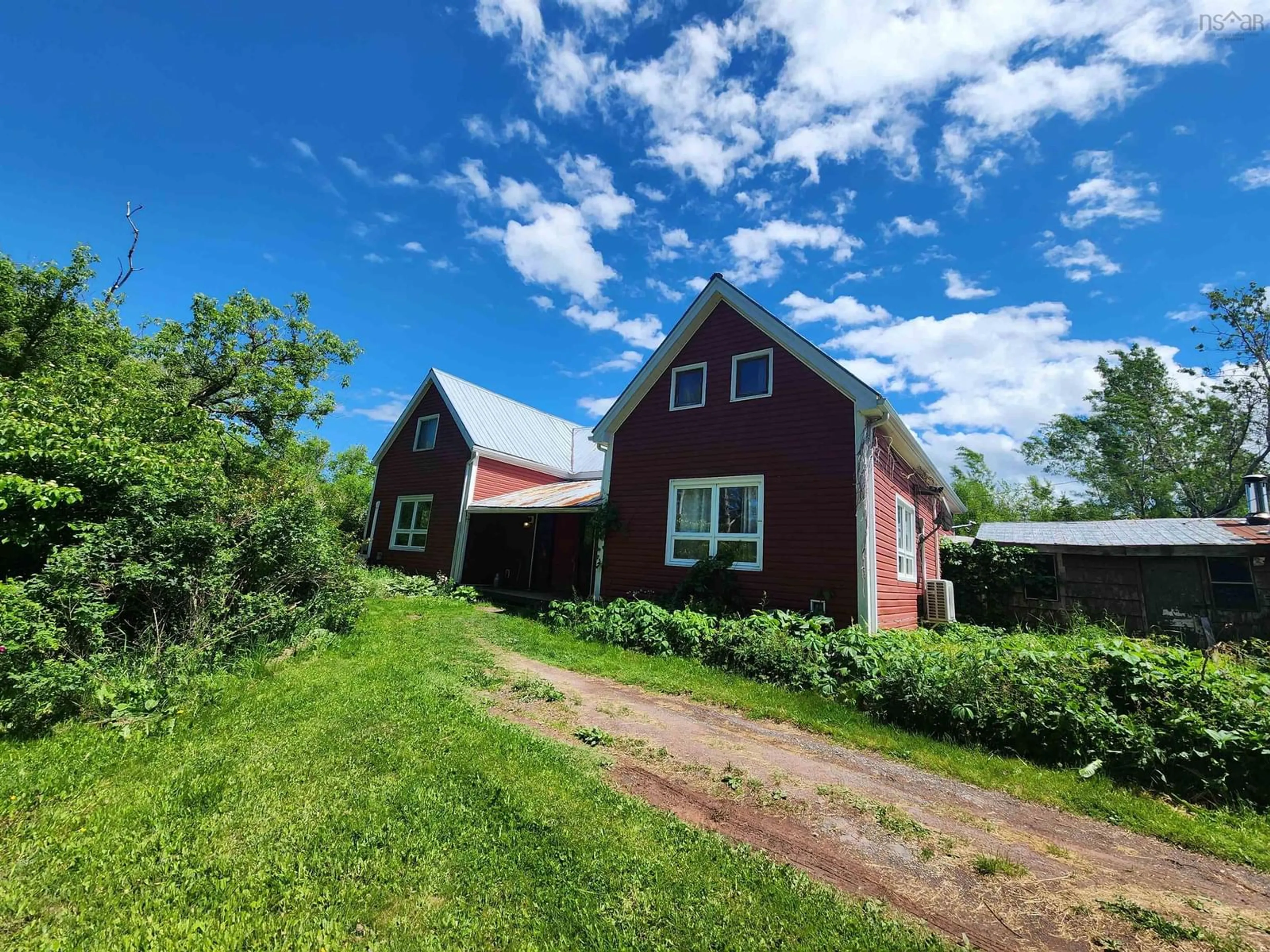 A pic from outside/outdoor area/front of a property/back of a property/a pic from drone, building for 7088 Highway 236, Latties Brook Nova Scotia B0N 2L0