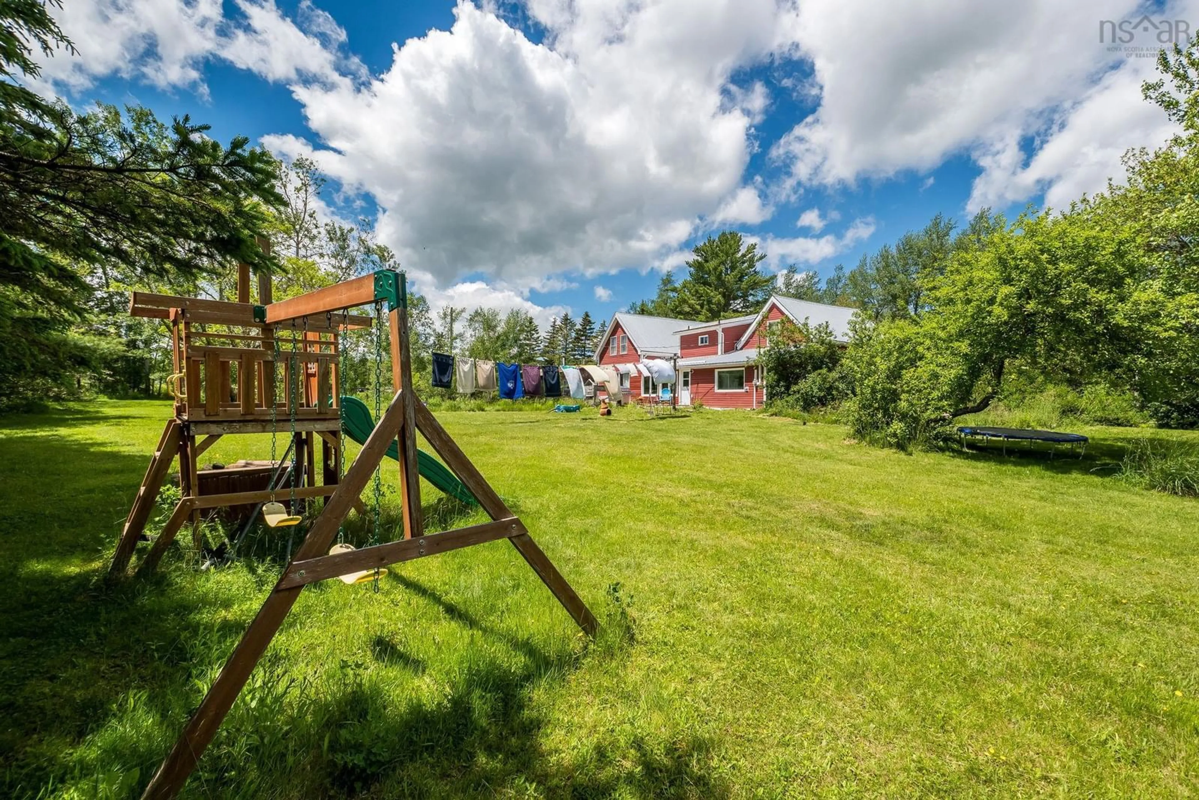 A pic from outside/outdoor area/front of a property/back of a property/a pic from drone, unknown for 7088 Highway 236, Latties Brook Nova Scotia B0N 2L0