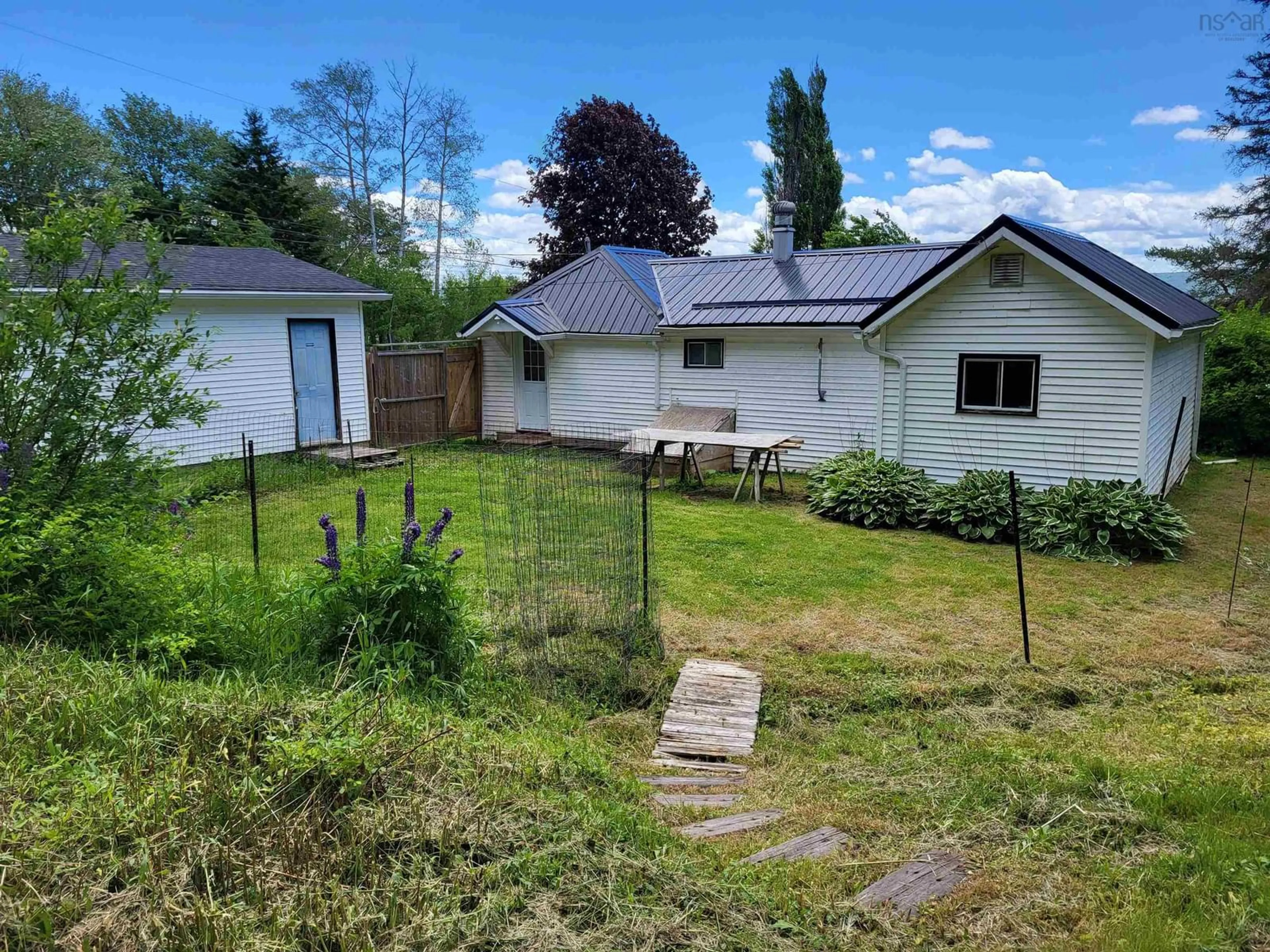 A pic from outside/outdoor area/front of a property/back of a property/a pic from drone, unknown for 519 Inglewood Rd, Beaconsfield Nova Scotia B0S 1C0