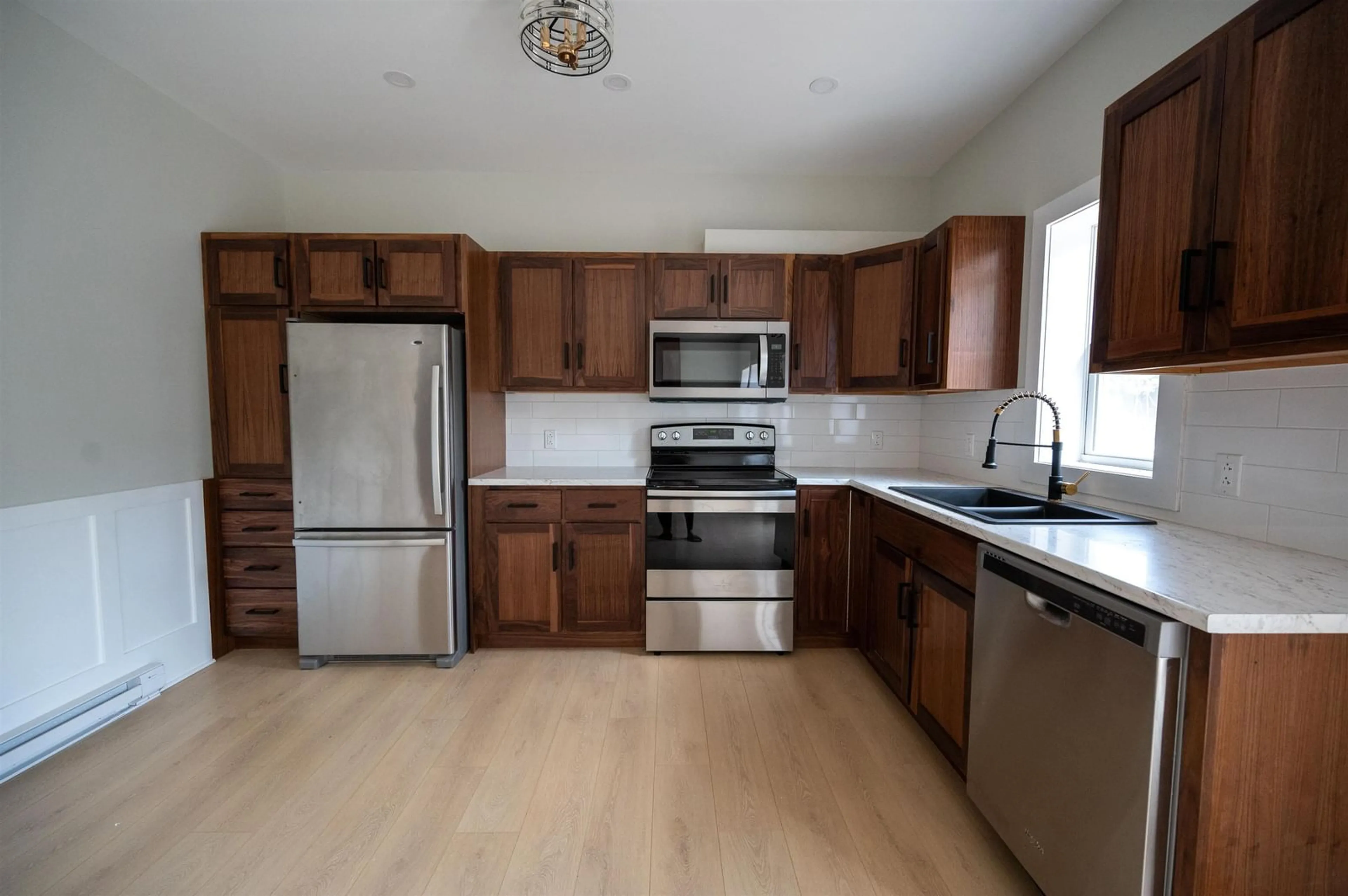 Standard kitchen, wood/laminate floor for 7,9,11,13 Joel Lane, Chéticamp Nova Scotia B0E 1H0