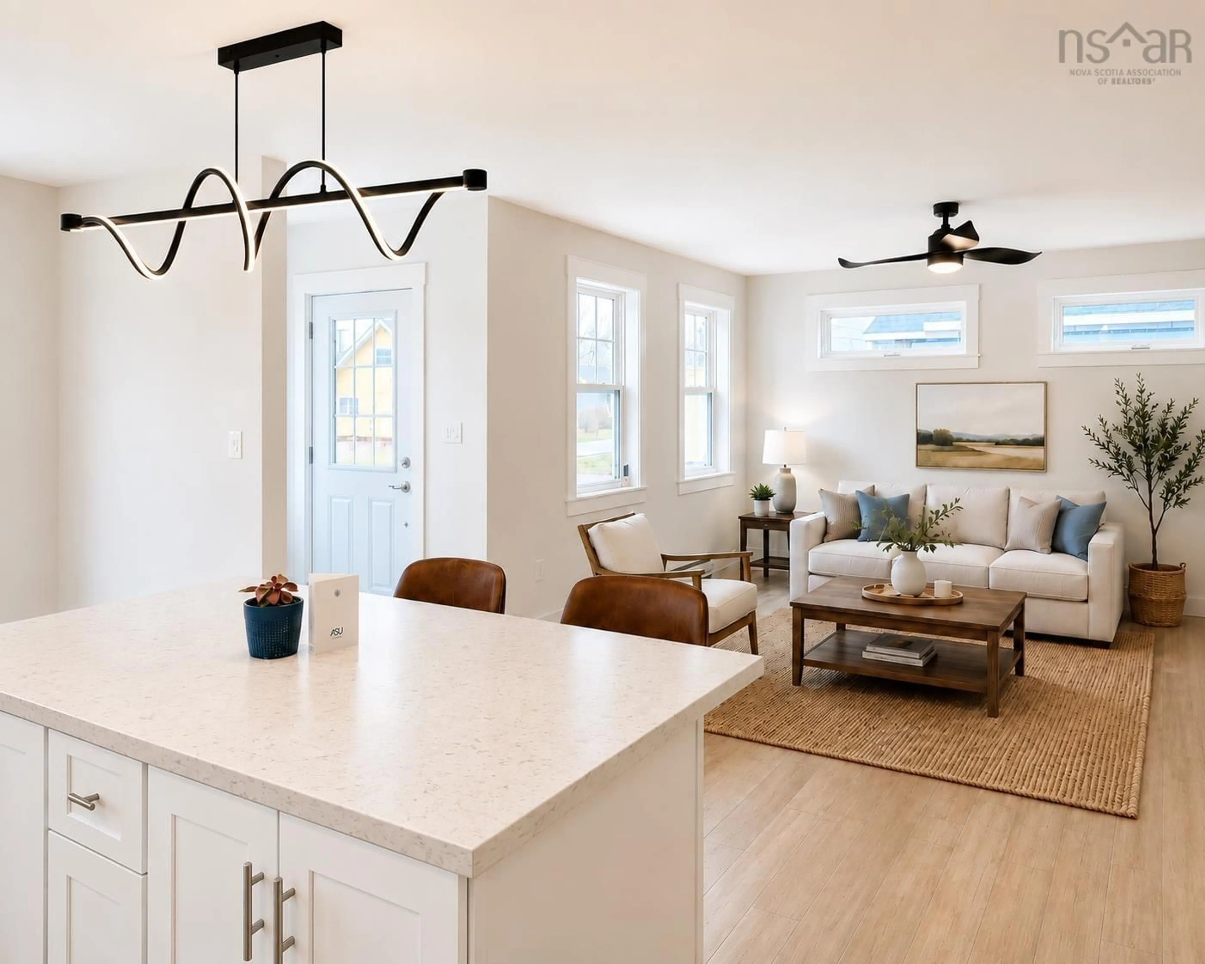 Open concept kitchen, unknown for 164 Oak St, Pictou Nova Scotia B0K 1H0