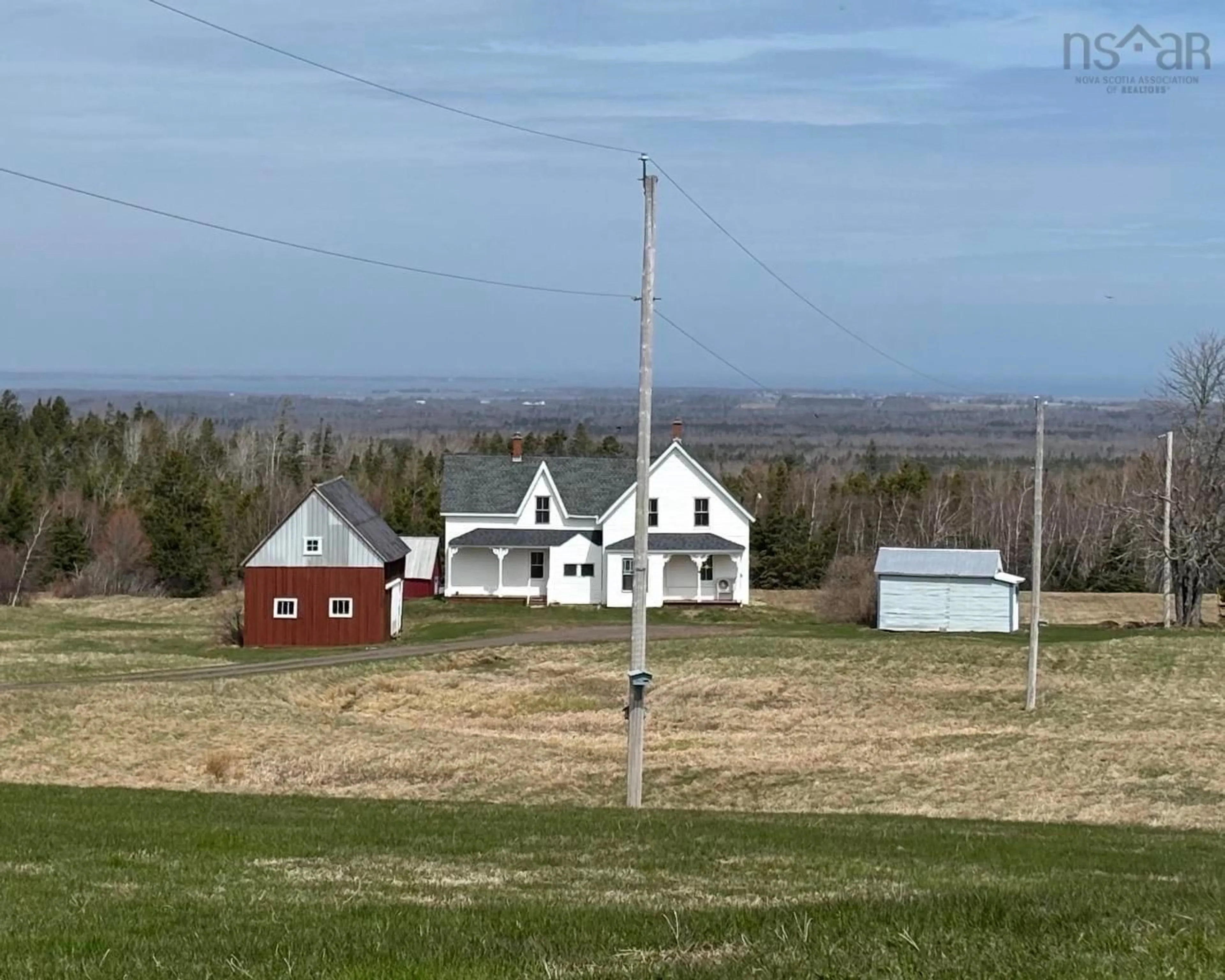A pic from outside/outdoor area/front of a property/back of a property/a pic from drone, mountain view for 507 East Earltown Rd, Earltown Nova Scotia B0K 1V0