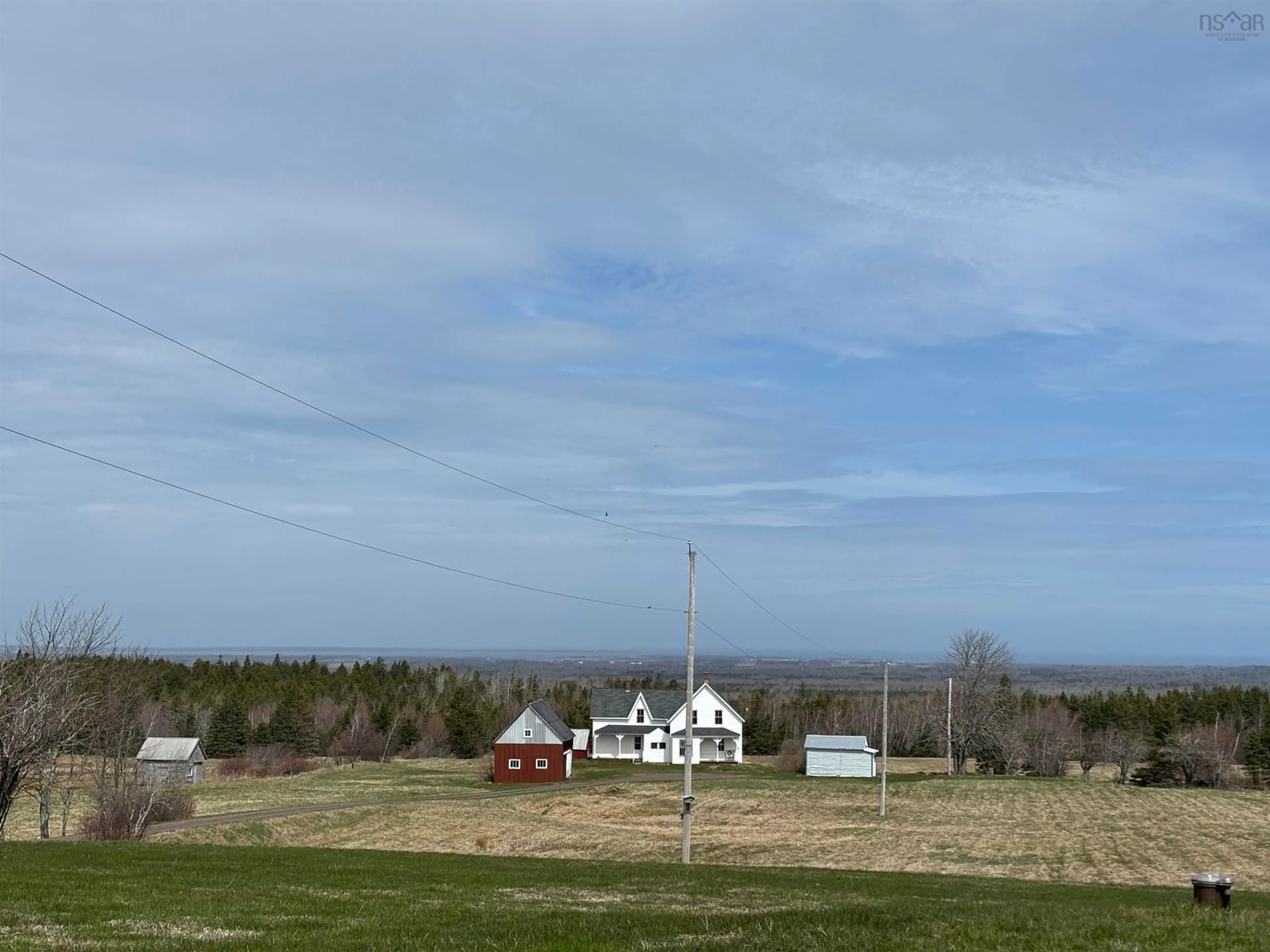 A pic from outside/outdoor area/front of a property/back of a property/a pic from drone, mountain view for 507 East Earltown Rd, Earltown Nova Scotia B0K 1V0