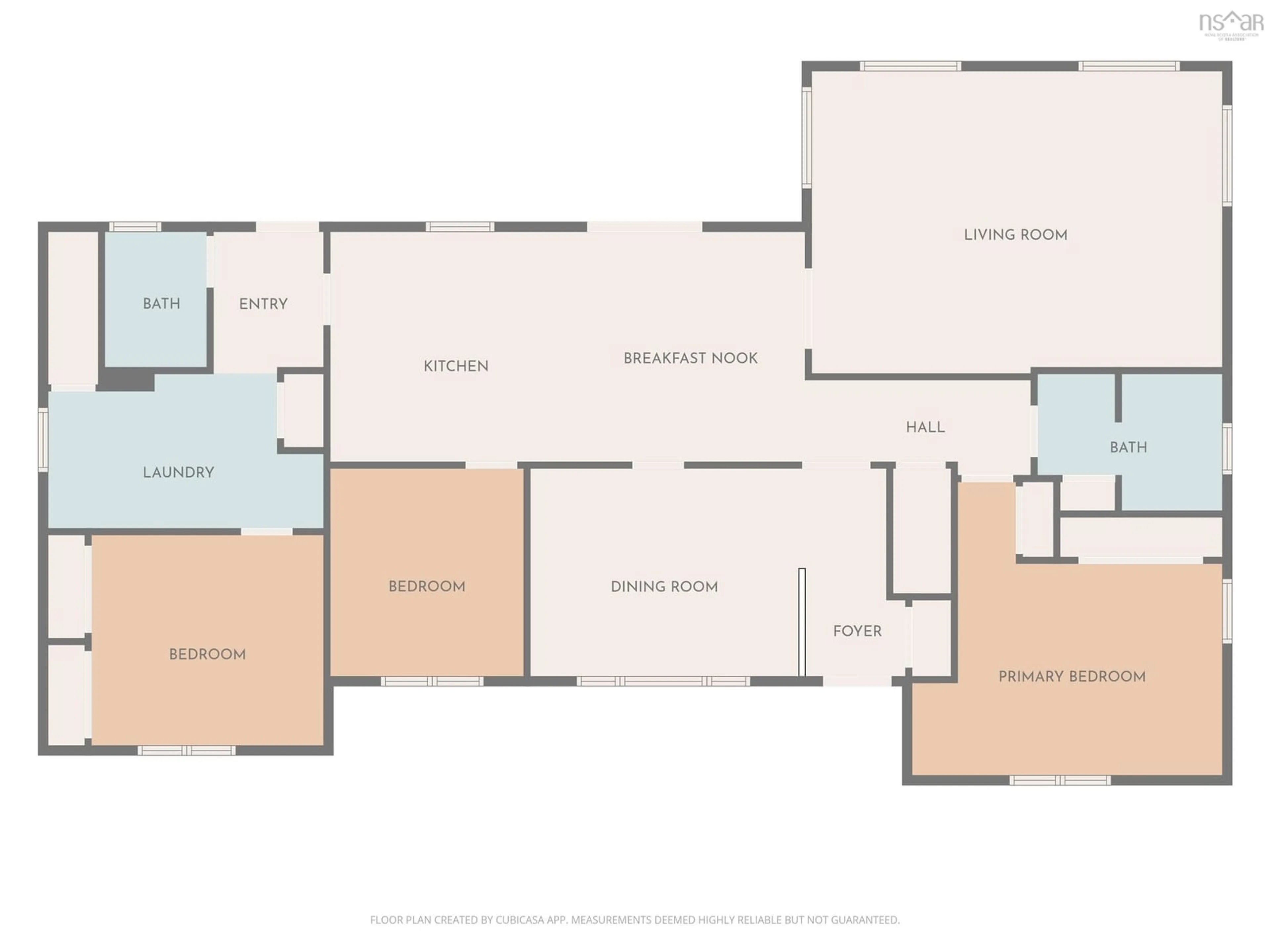 Floor plan for 981 Foxbrook Rd, Fox Brook Nova Scotia B0K 1S0