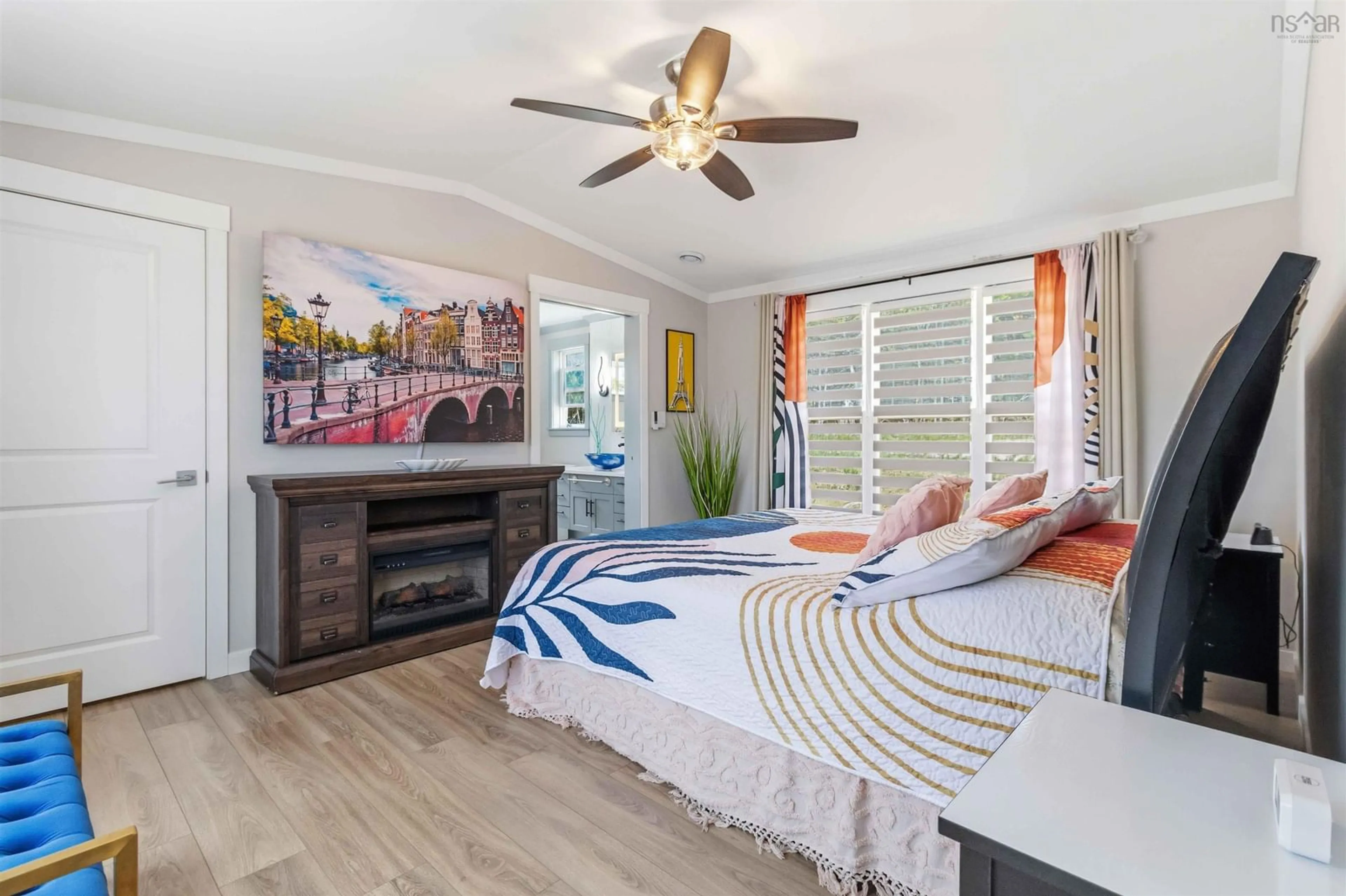 Bedroom with bed, unknown for 20 Kwyet Lane Lane, Windsor Road Nova Scotia B0J 1J0