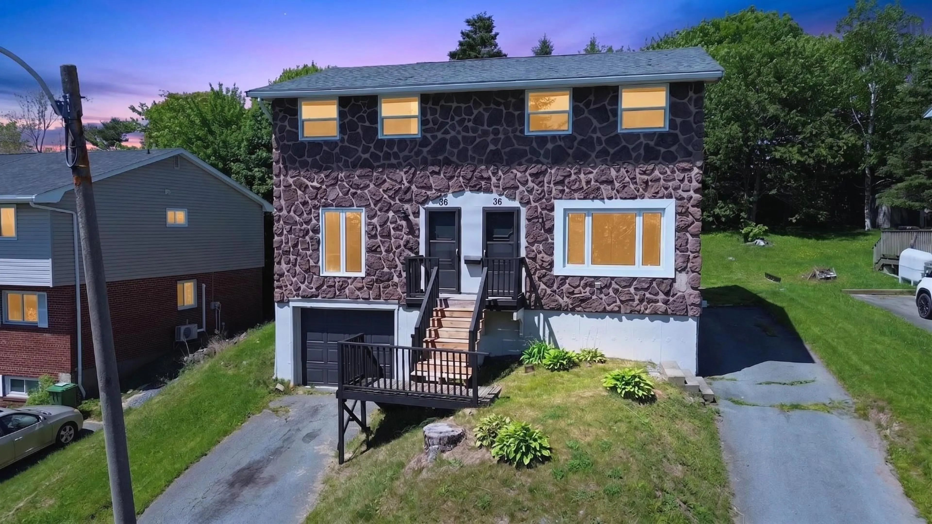 Home with brick exterior material, street for 36 Regal Rd, Dartmouth Nova Scotia B2W 4H6