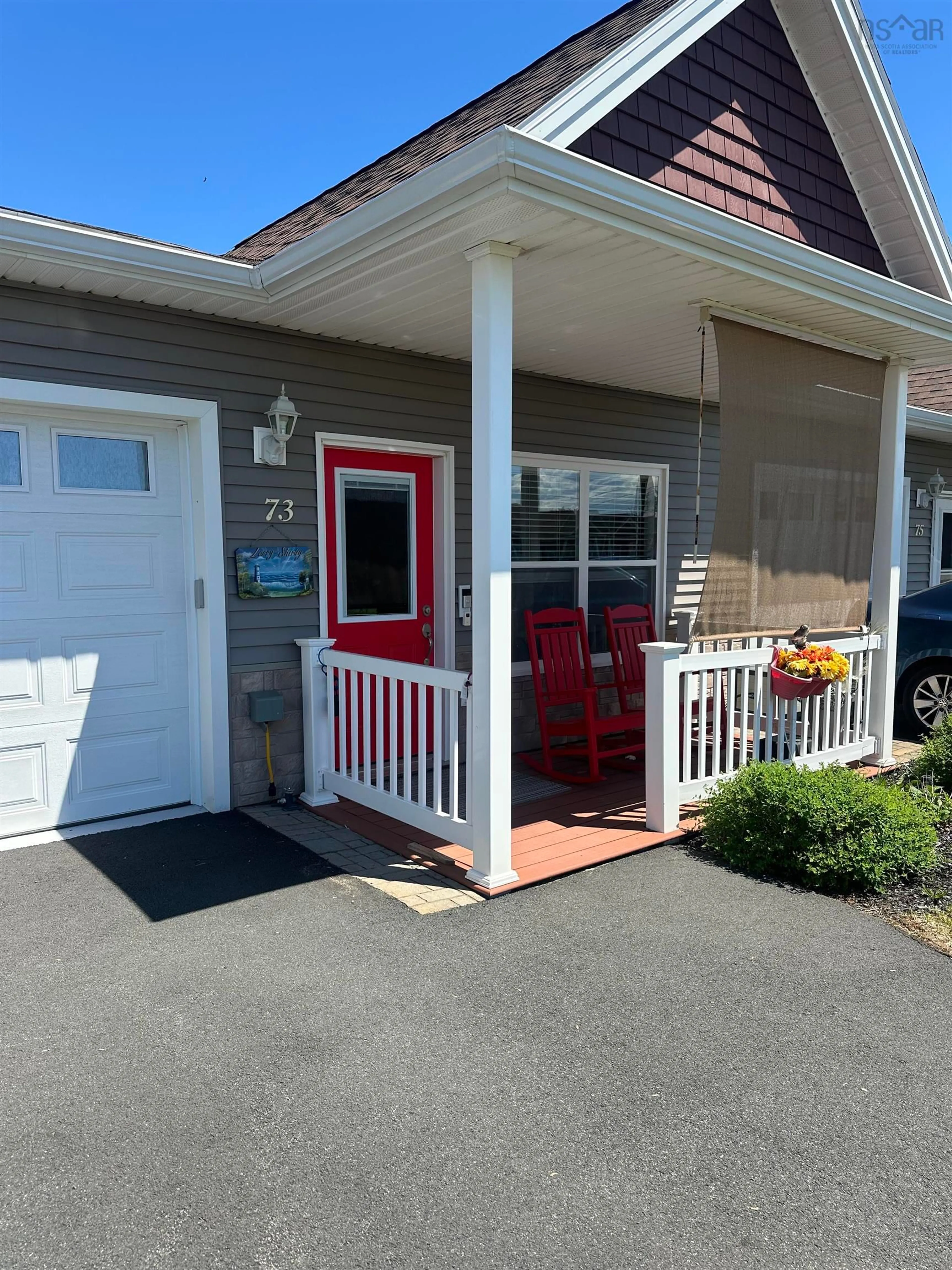 Home with vinyl exterior material, street for 73 Covington Place       Bible Hill, Bible Hill Nova Scotia B2N 0J9