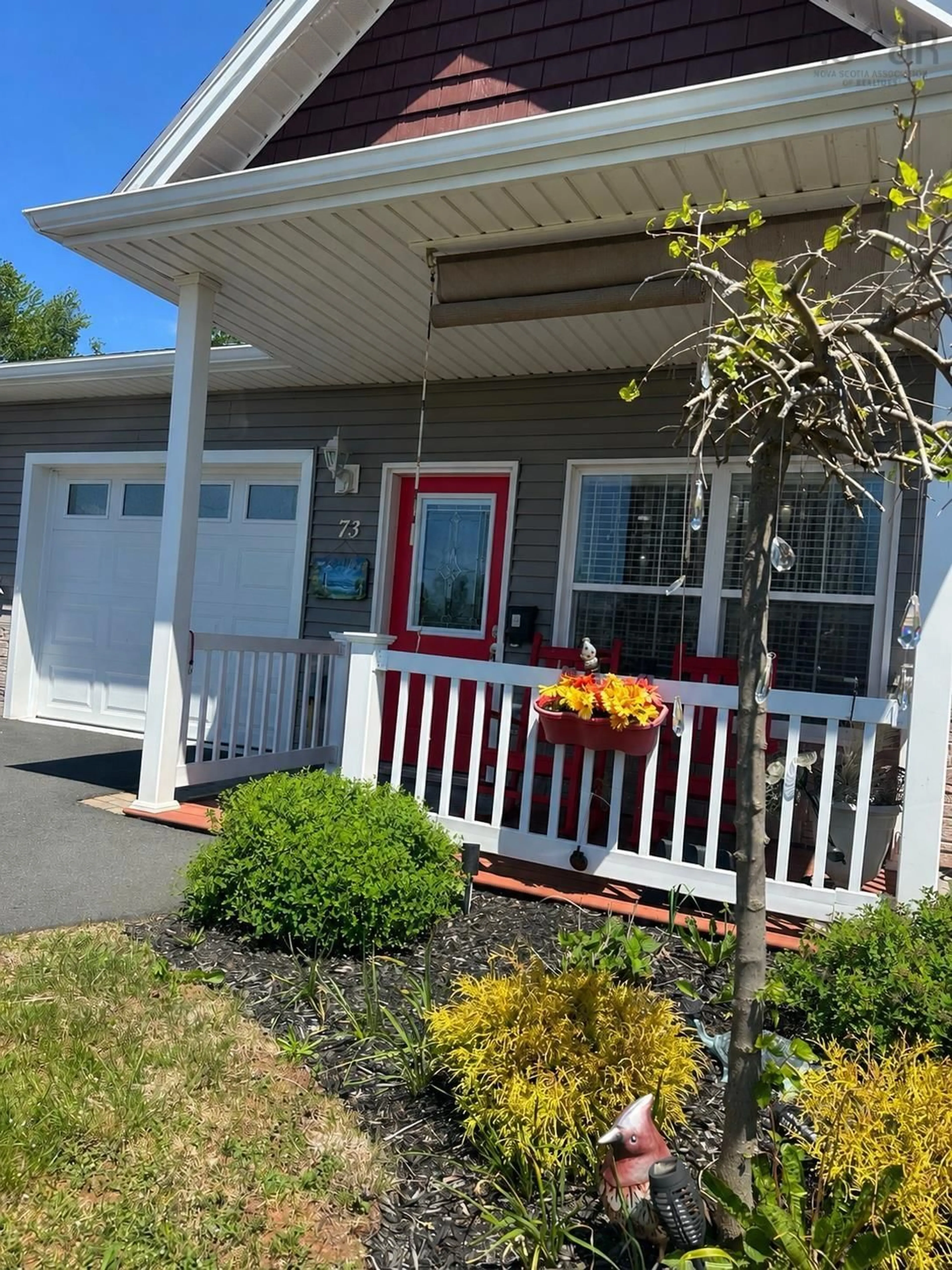 Home with vinyl exterior material, street for 73 Covington Place       Bible Hill, Bible Hill Nova Scotia B2N 0J9