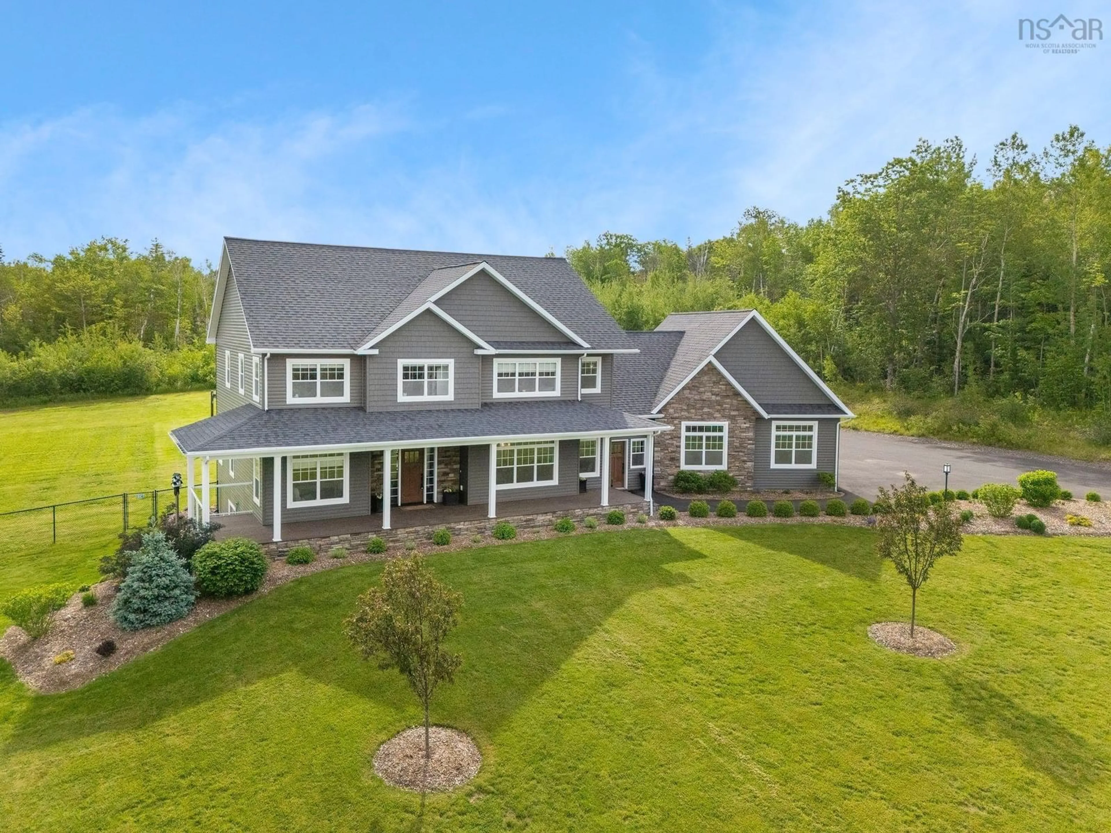 A pic from outside/outdoor area/front of a property/back of a property/a pic from drone, unknown for 284 Tremont Mountain Road, South Tremont Nova Scotia B0P 1R0