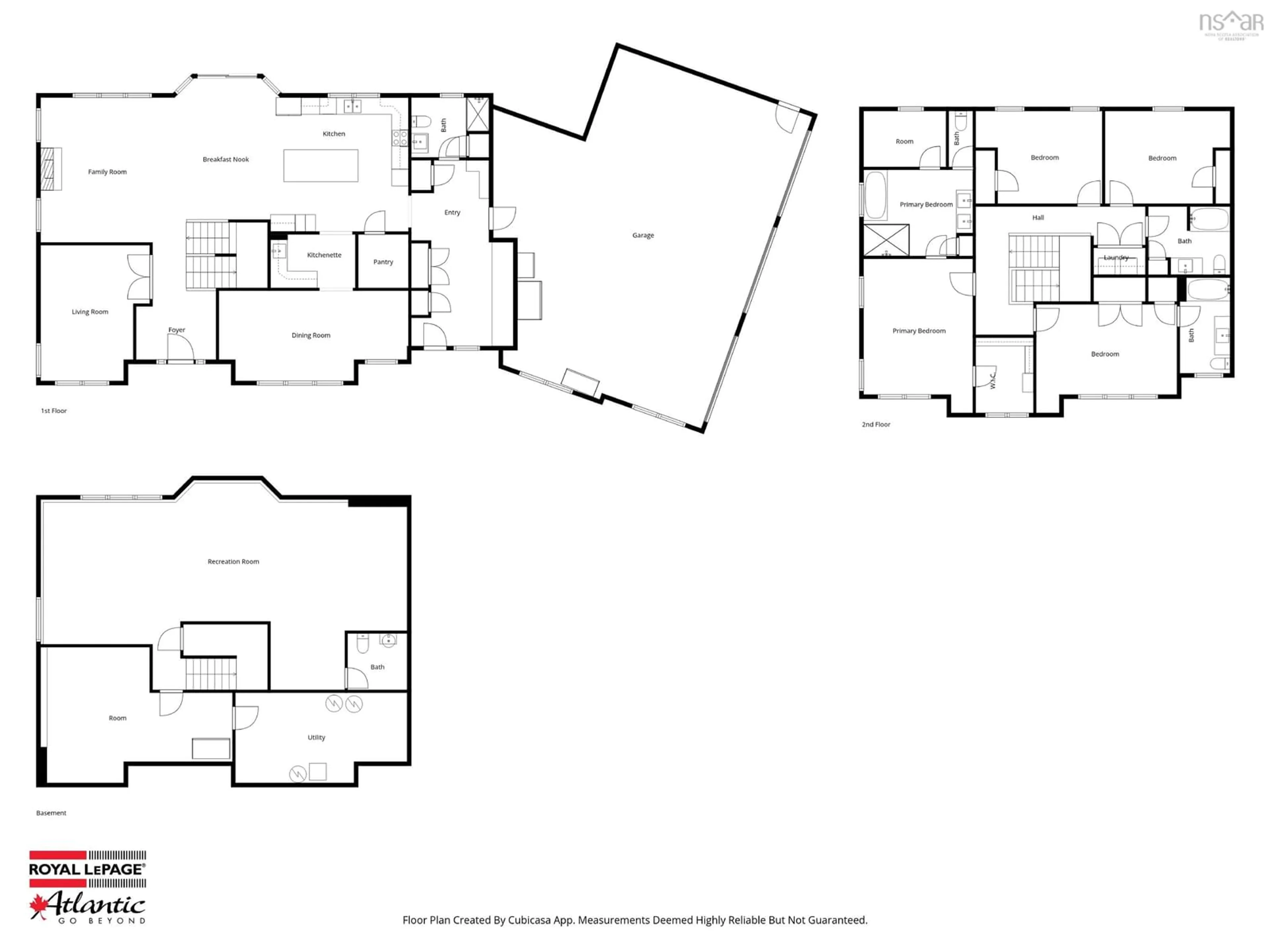 Floor plan for 284 Tremont Mountain Road, South Tremont Nova Scotia B0P 1R0