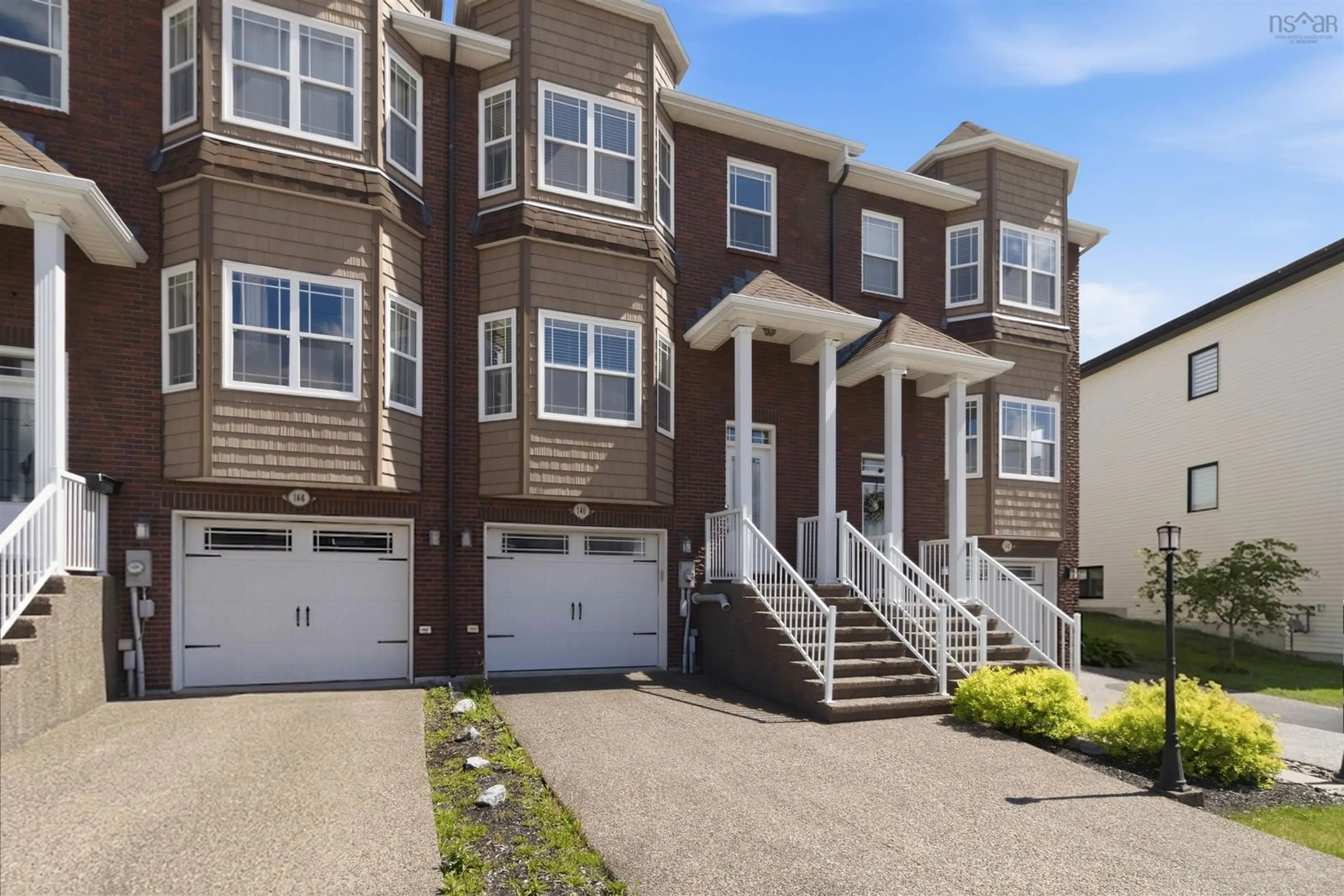 Home with vinyl exterior material, street for 146 Maple Grove Ave, Timberlea Nova Scotia B3T 0C6