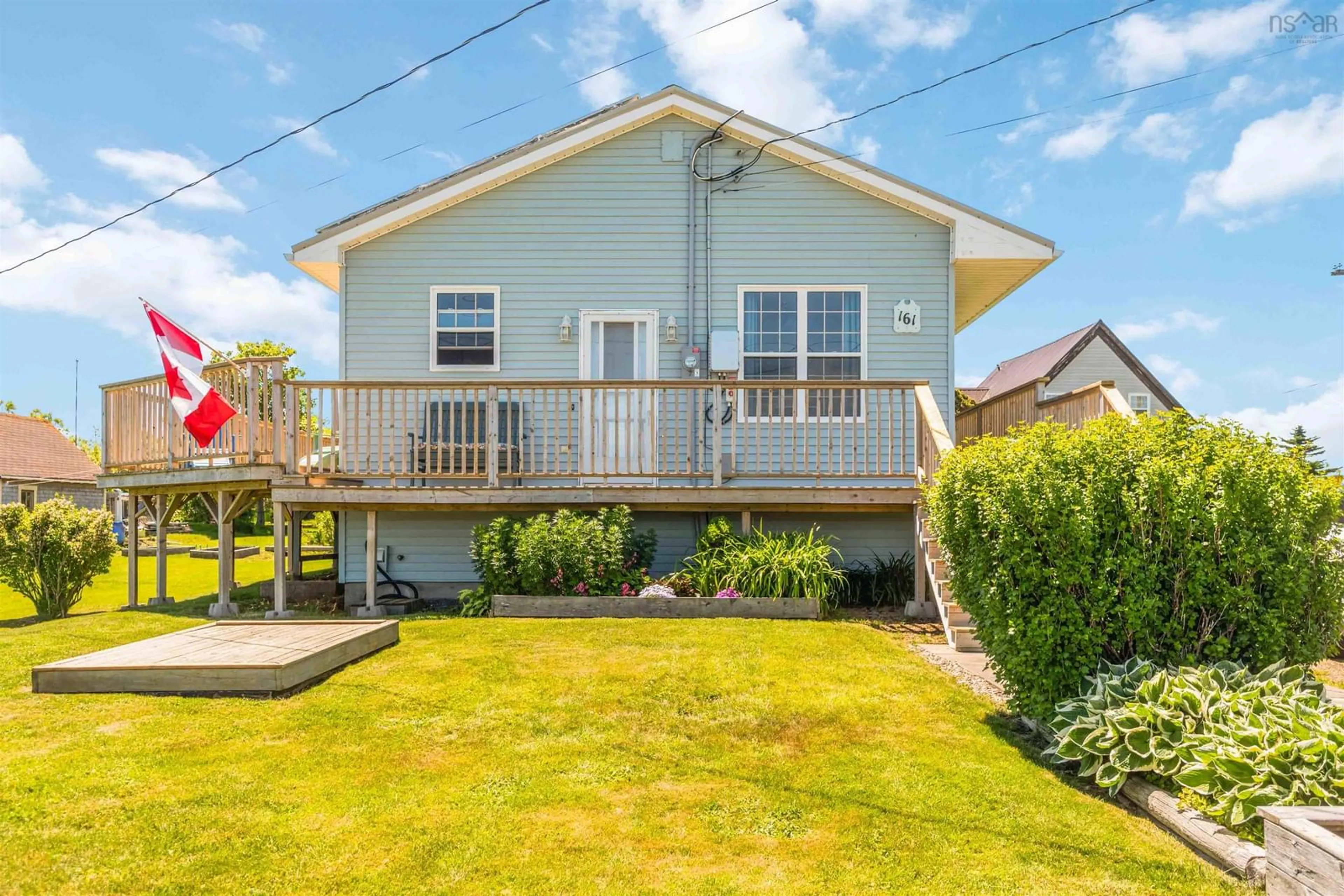 Home with vinyl exterior material, water/lake/river/ocean view for 161 Water St, Westport Nova Scotia B0V 1H0