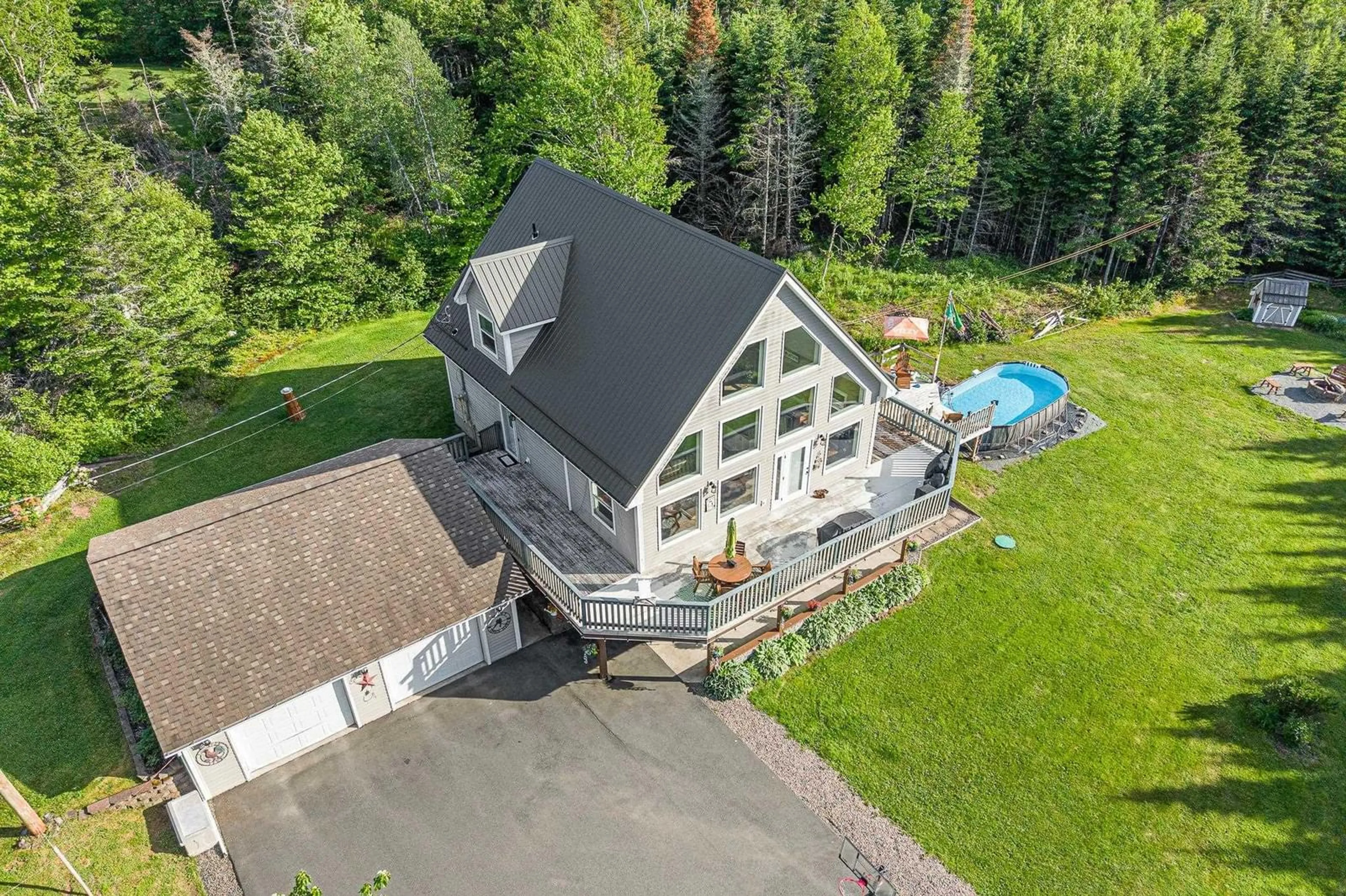 A pic from outside/outdoor area/front of a property/back of a property/a pic from drone, unknown for 2565 Camden Rd, Camden Nova Scotia B6L 3C2