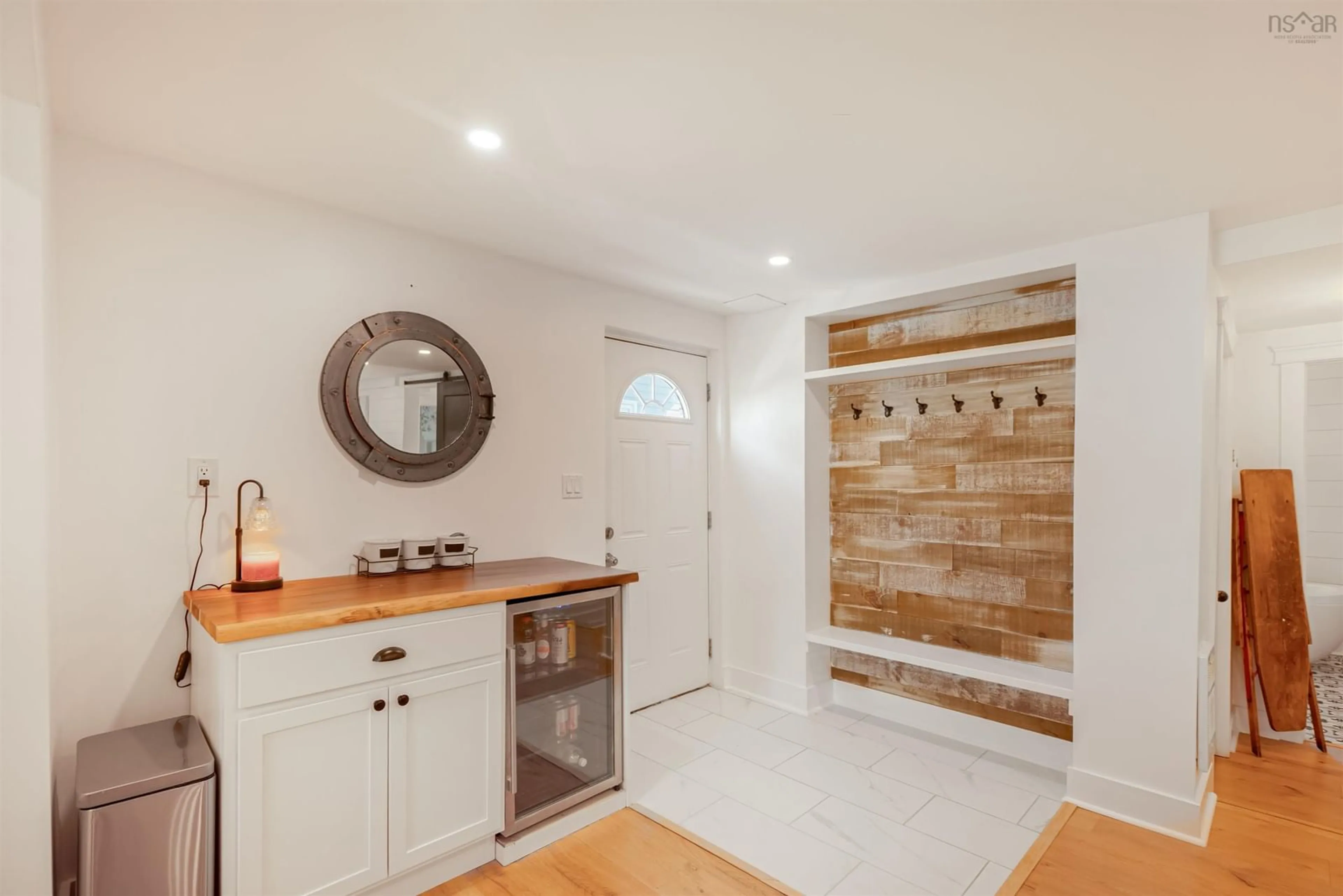 Contemporary bathroom, ceramic/tile floor for 39 Fraser Ave, Sydney Mines Nova Scotia B1V 2B9