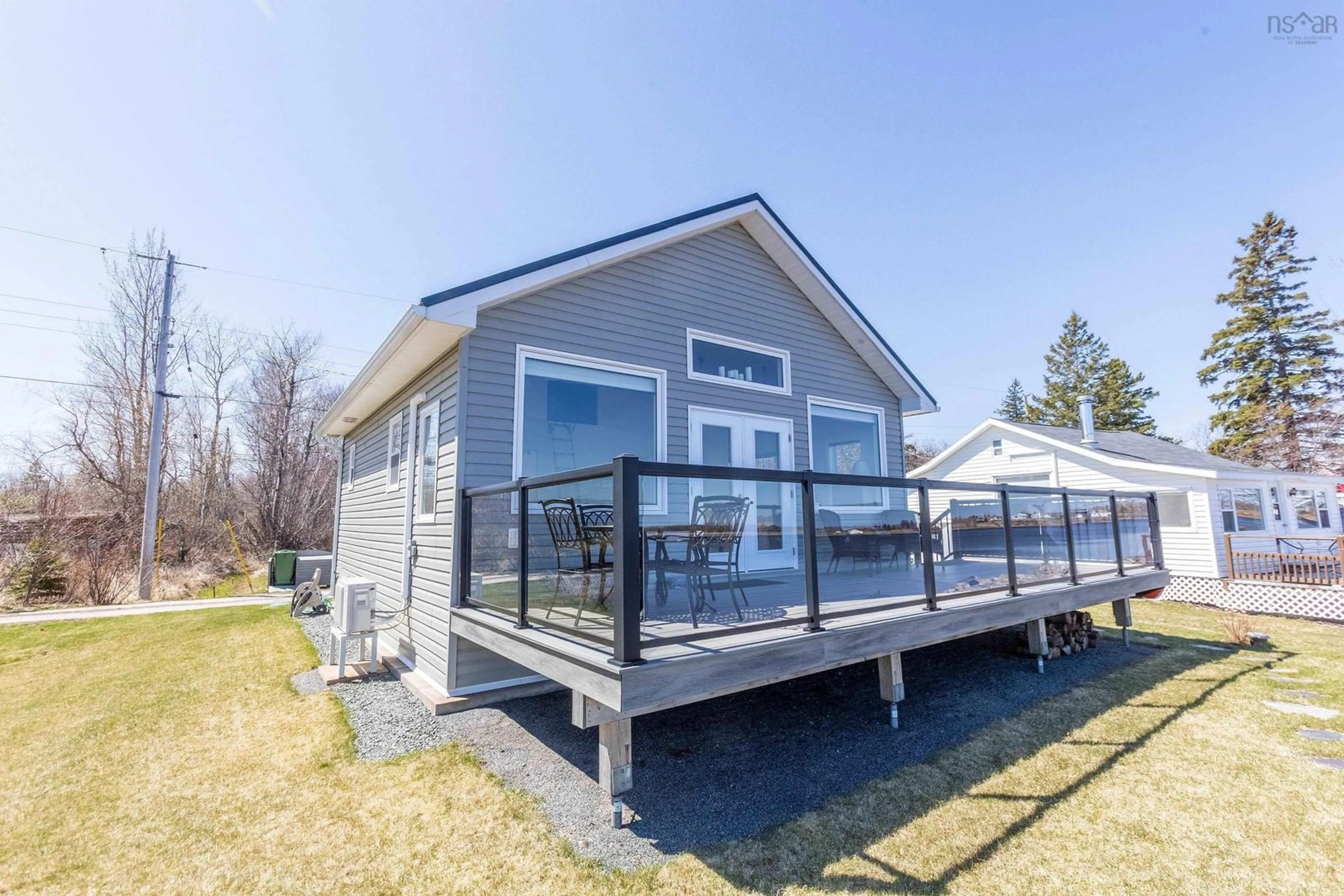 Home with vinyl exterior material, water/lake/river/ocean view for 509 Bridgeview Lane, Port Philip Nova Scotia B0K 1L0