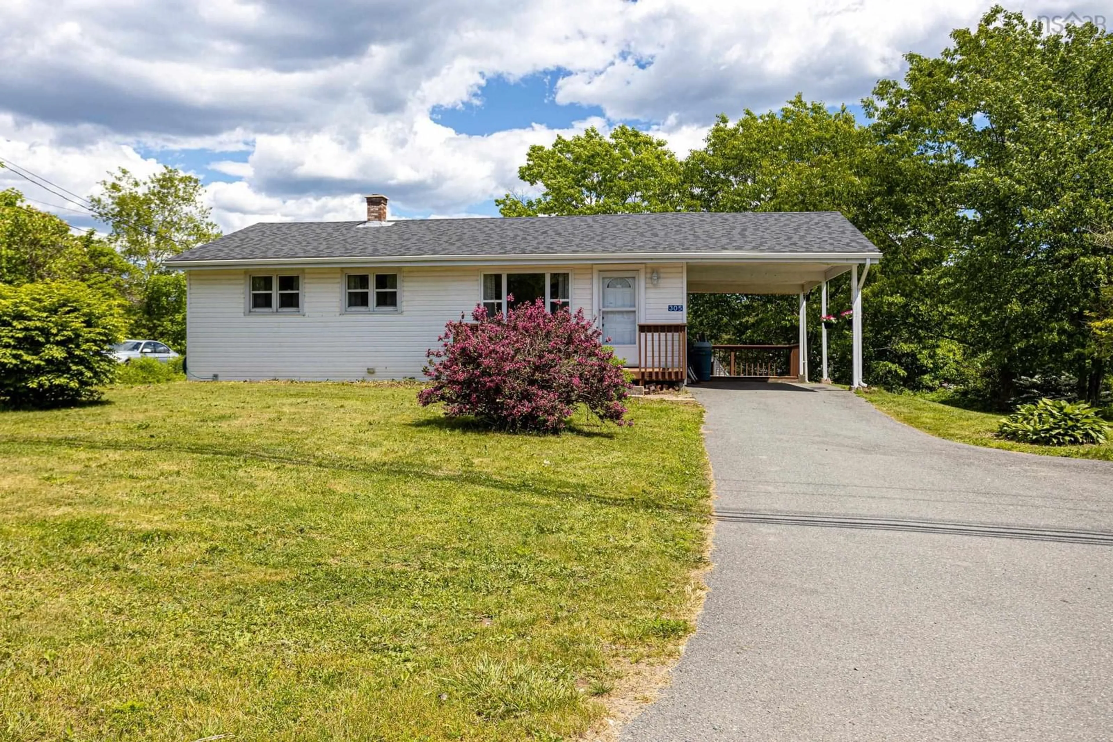 A pic from outside/outdoor area/front of a property/back of a property/a pic from drone, street for 305 Beaver Bank Rd, Beaver Bank Nova Scotia B4E 1K1