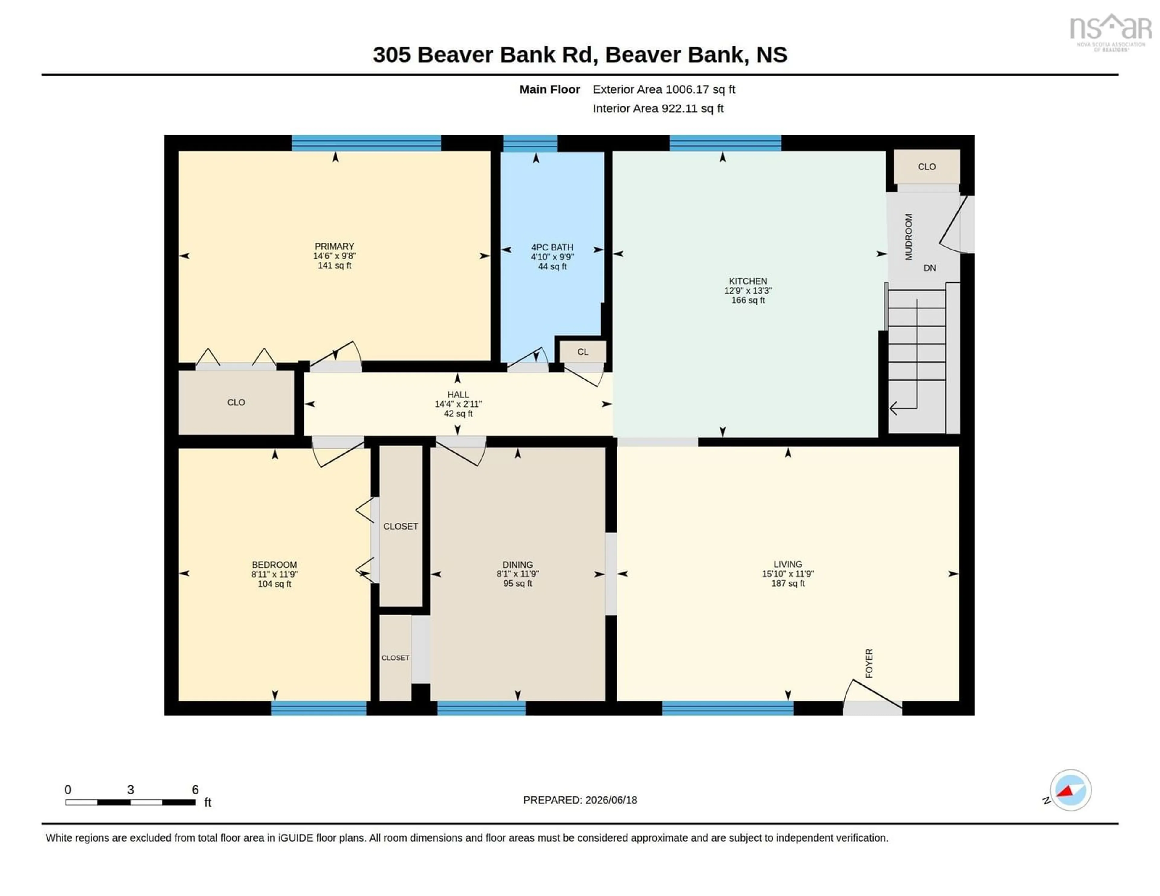 Floor plan for 305 Beaver Bank Rd, Beaver Bank Nova Scotia B4E 1K1