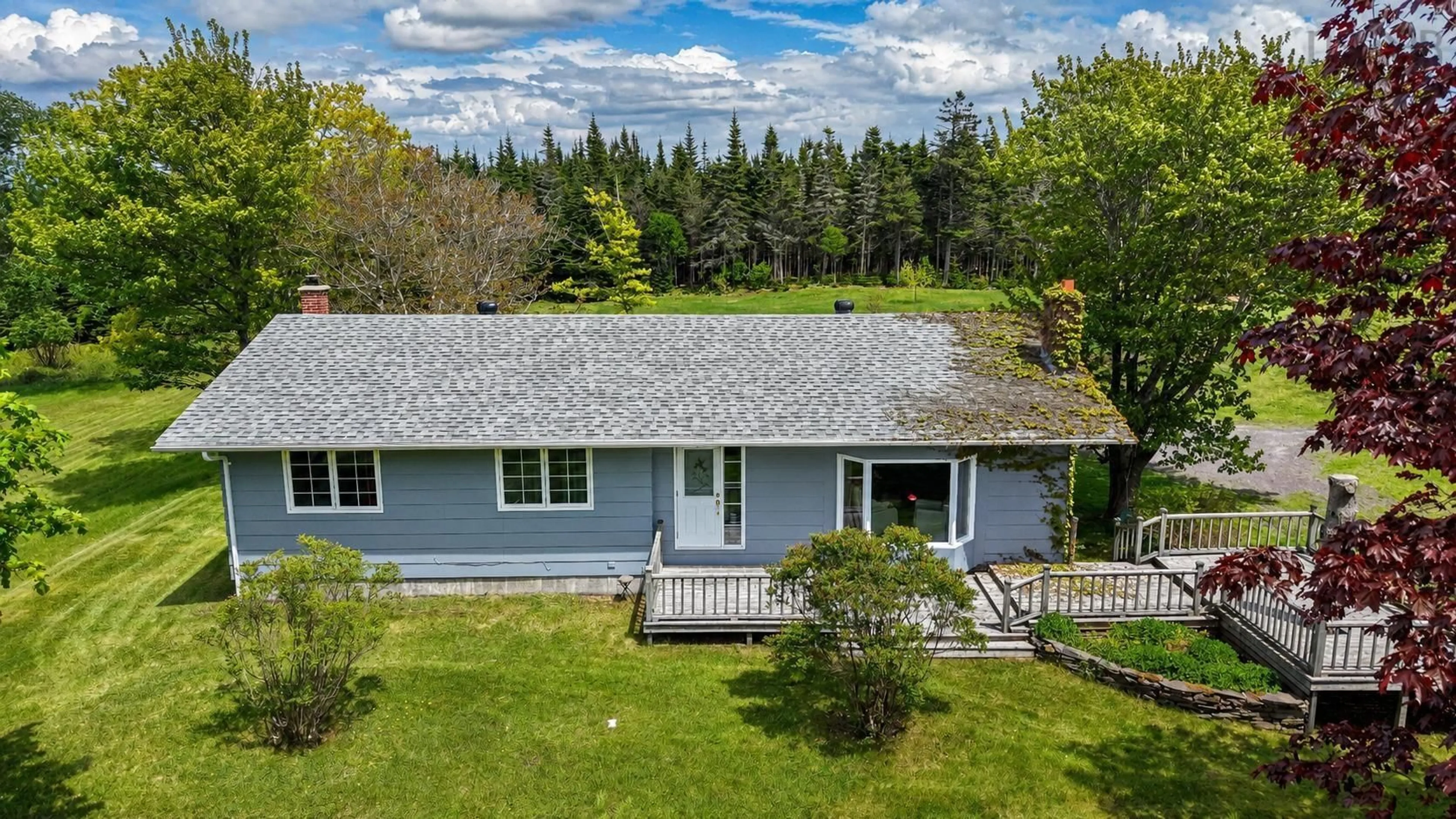 A pic from outside/outdoor area/front of a property/back of a property/a pic from drone, unknown for 659 Highway 247, Grande Greve Nova Scotia B0E 3B0