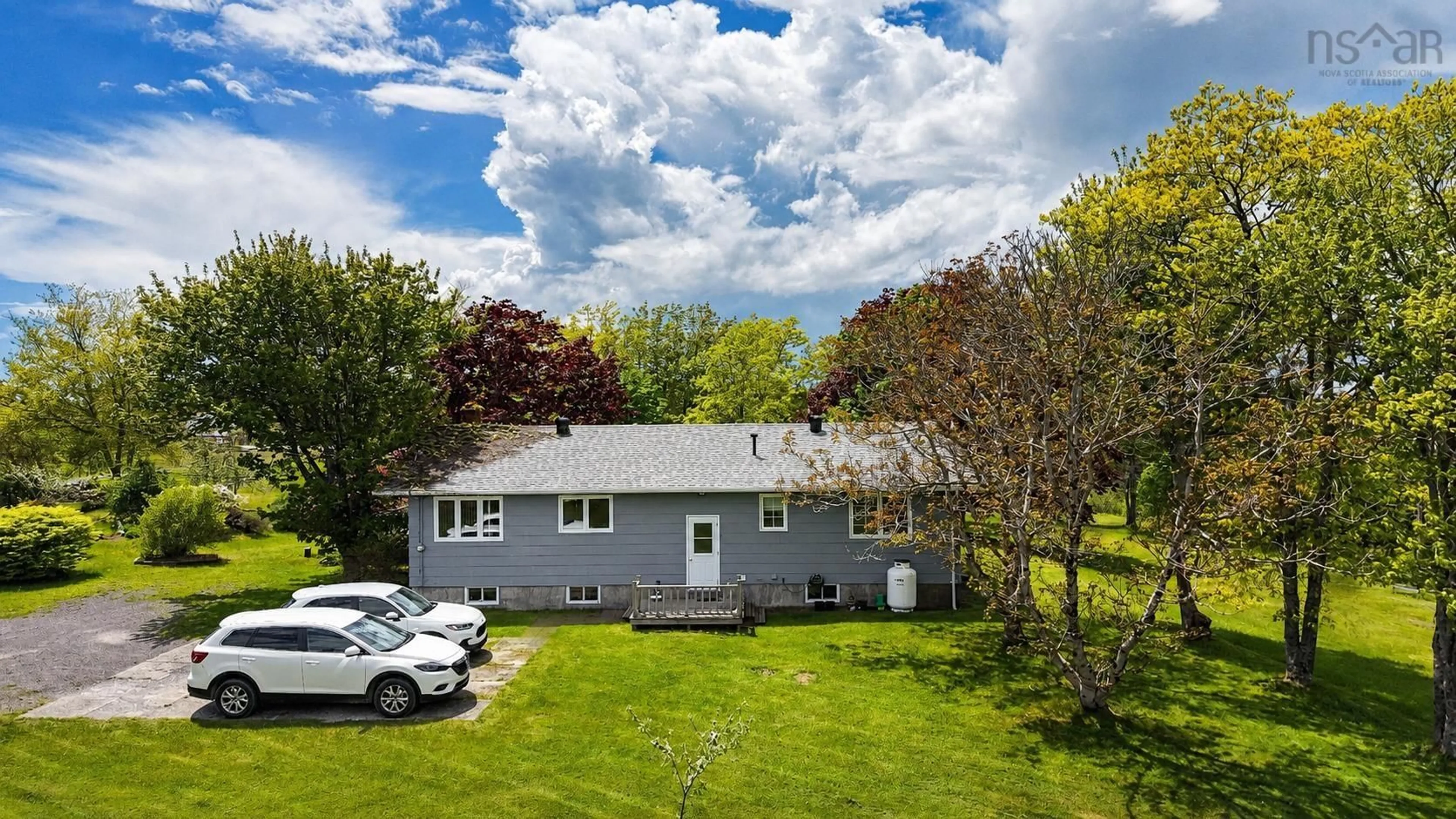 A pic from outside/outdoor area/front of a property/back of a property/a pic from drone, unknown for 659 Highway 247, Grande Greve Nova Scotia B0E 3B0