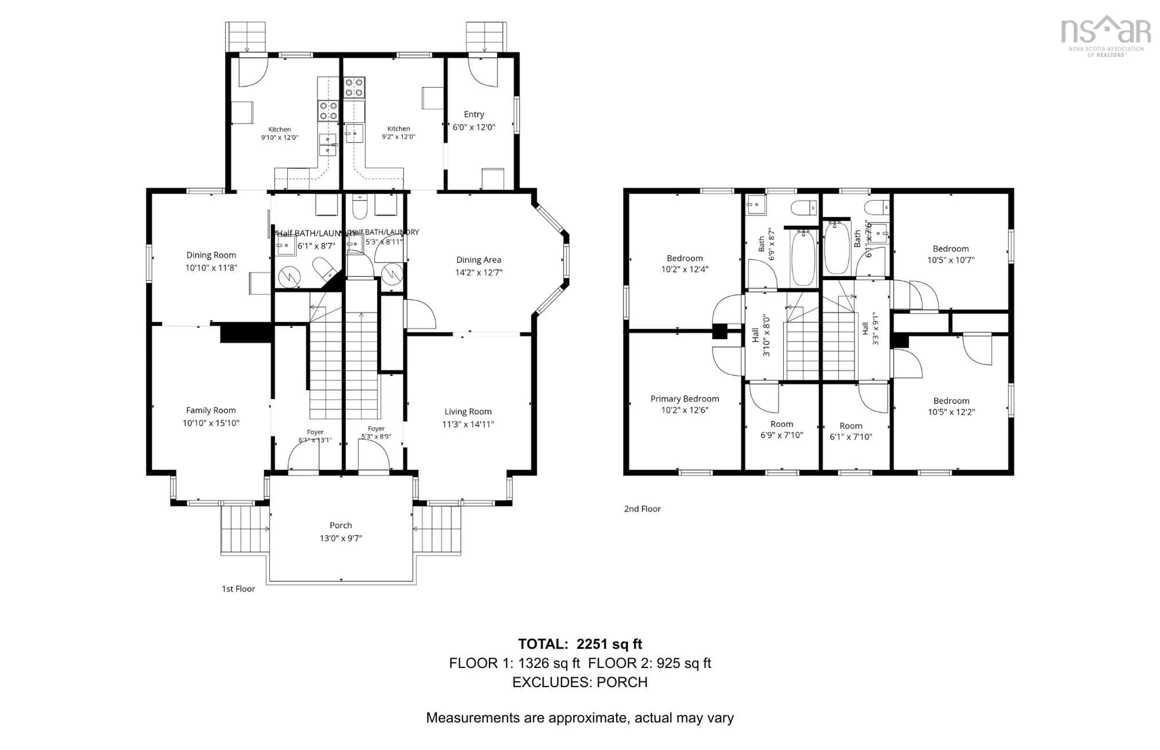 Floor plan for 192/194 Albert St, Windsor Nova Scotia B0N 2T0