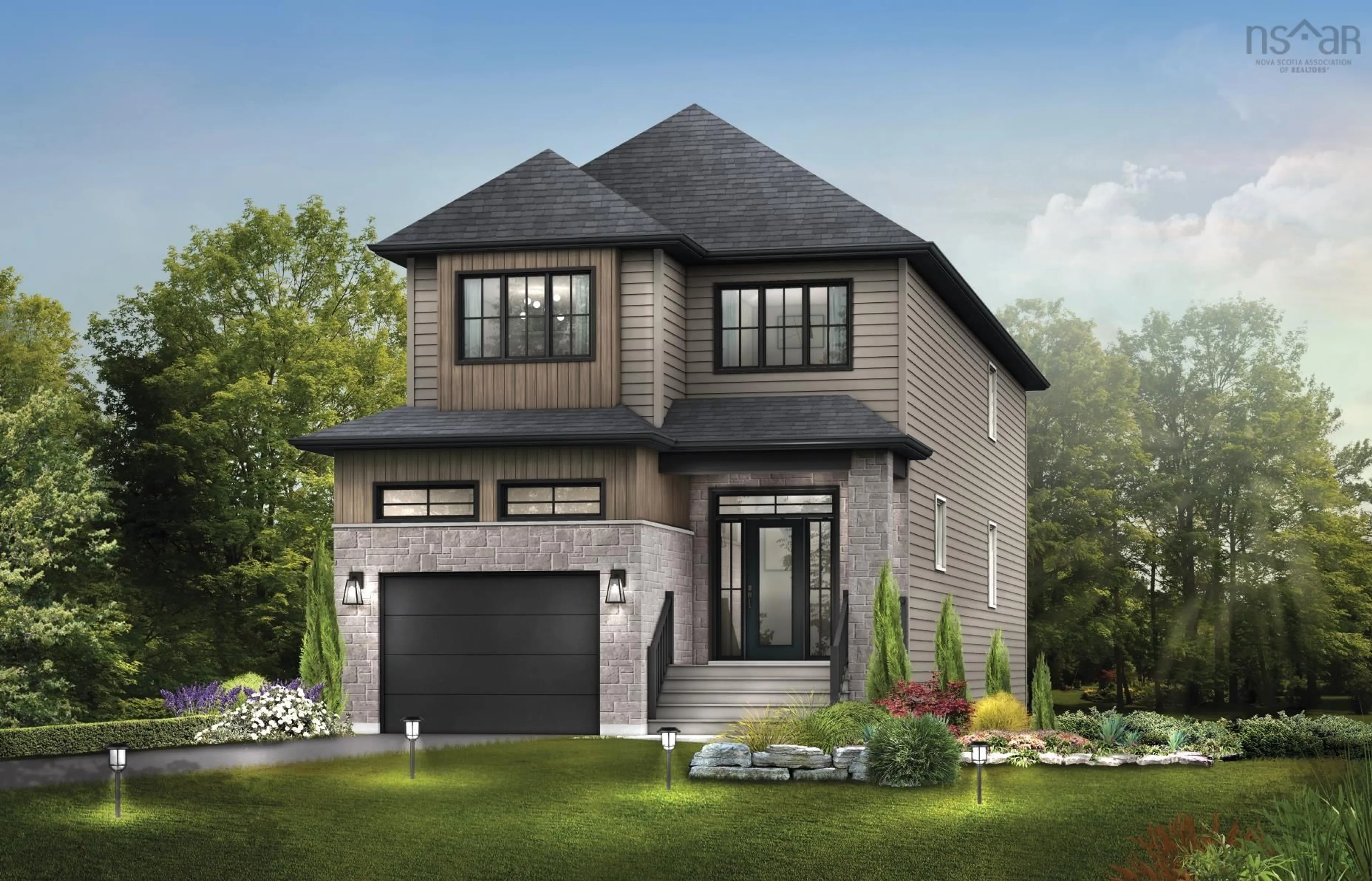 Home with brick exterior material, street for 90 Garvey Crt #GAR018, West Bedford Nova Scotia B4B 2L1