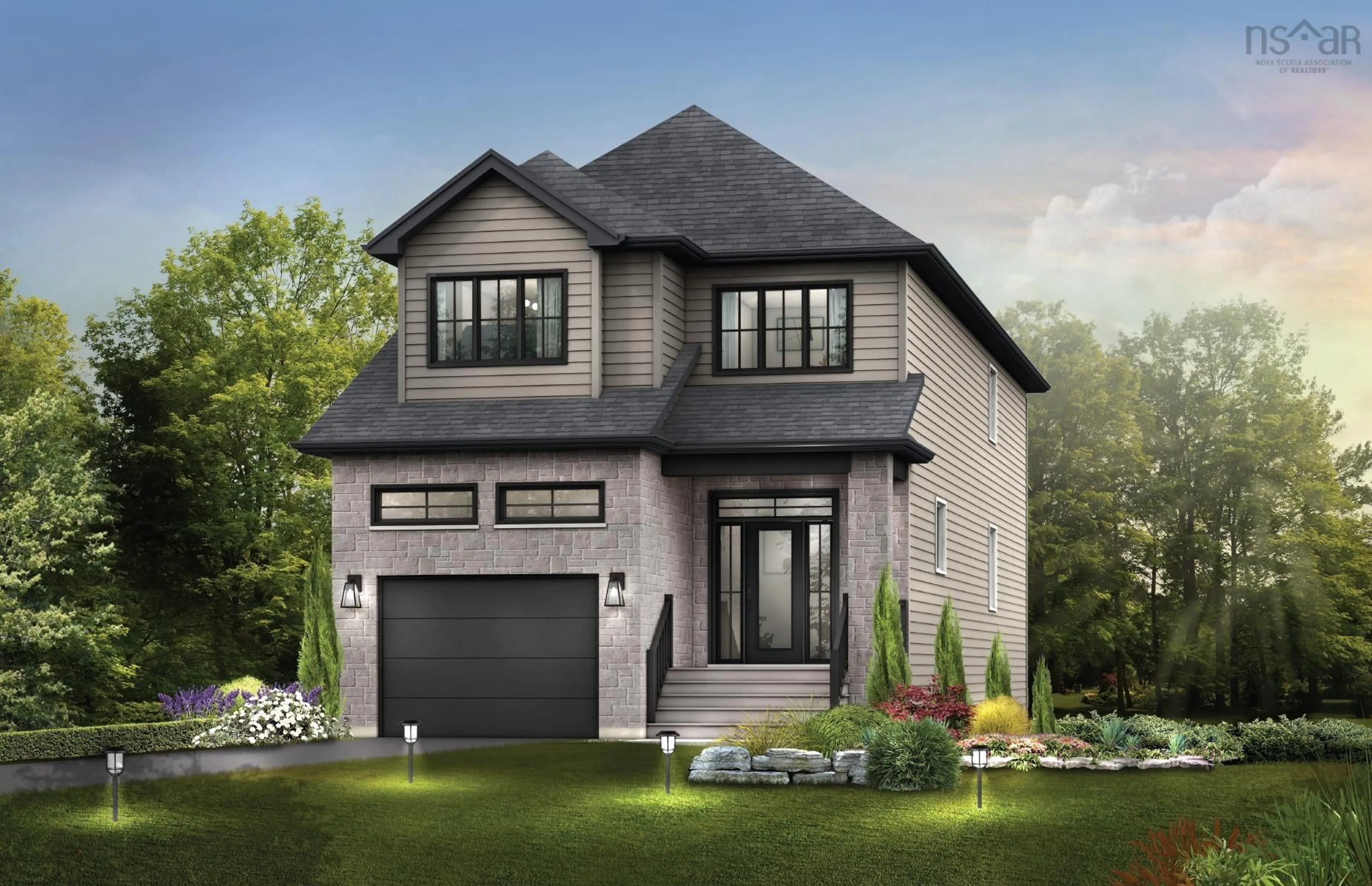 Home with brick exterior material, street for 96 Garvey Crt #GAR019, West Bedford Nova Scotia B4B 2L1