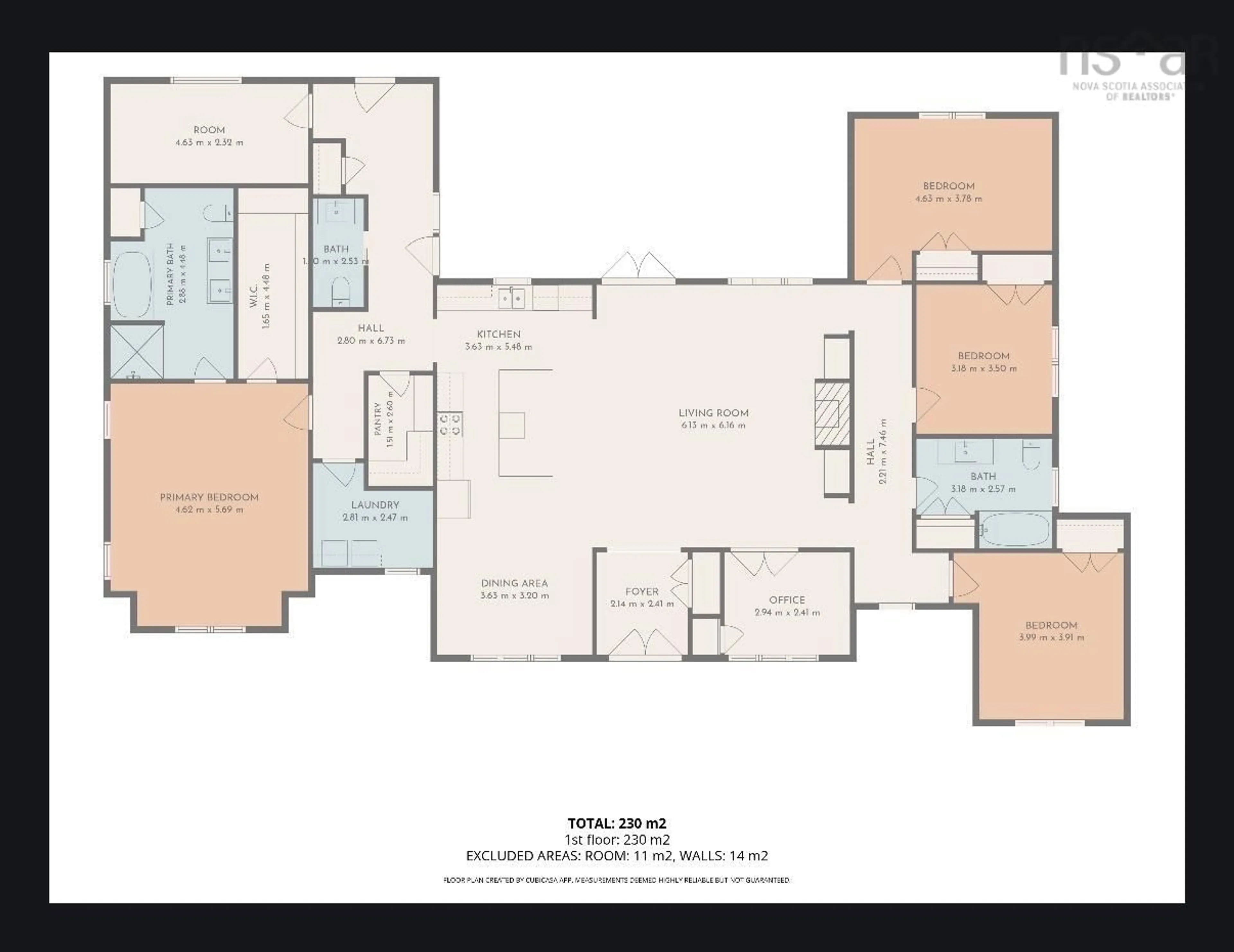 Floor plan for 217 Lake George Rd, South Ohio Nova Scotia B5A 5M9