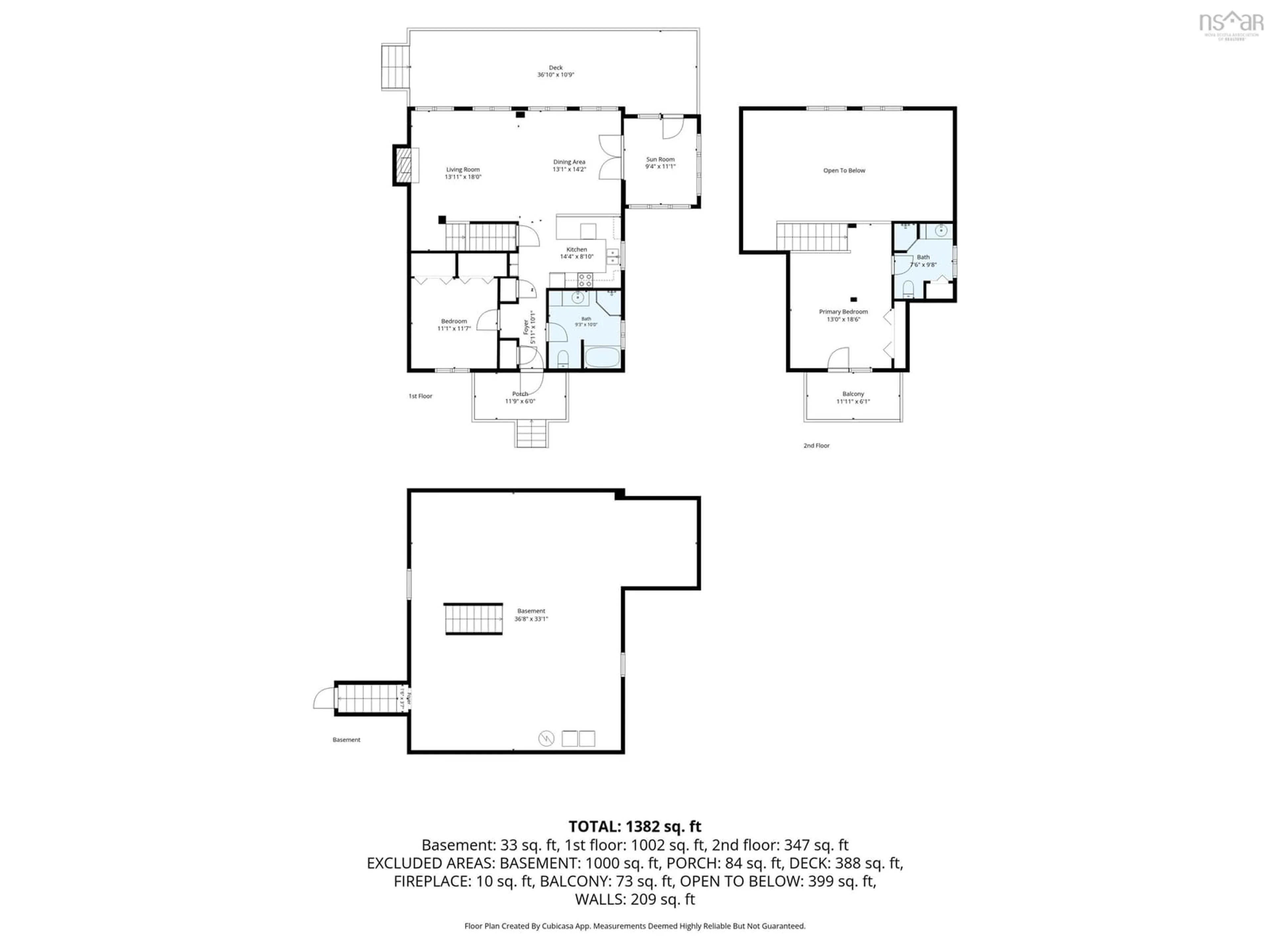 Floor plan for 31 Birch Lane, Tidnish Cross Roads Nova Scotia B4H 3X9