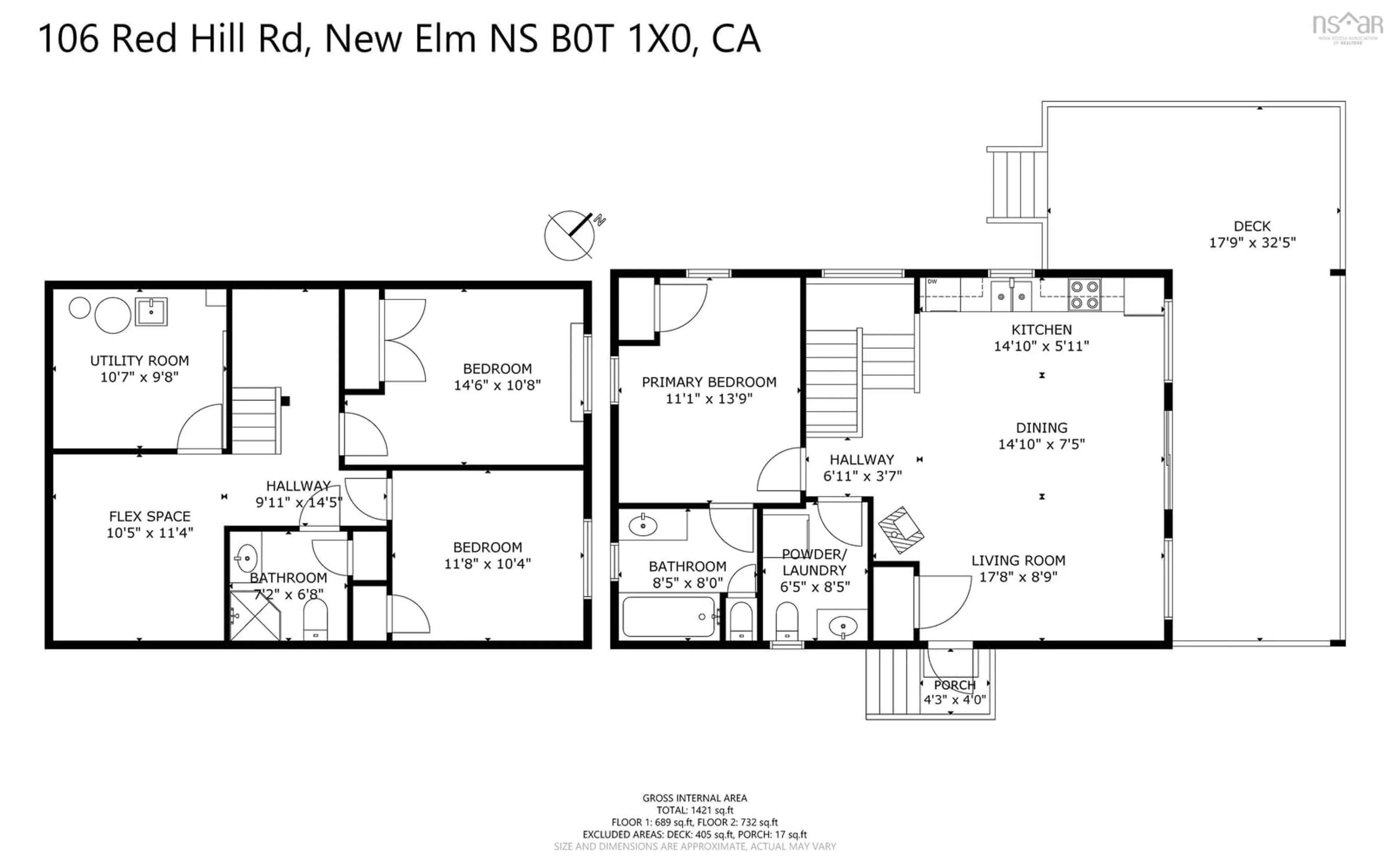 Floor plan for 106 Red Hill Rd, New Elm Nova Scotia B0T 1X0