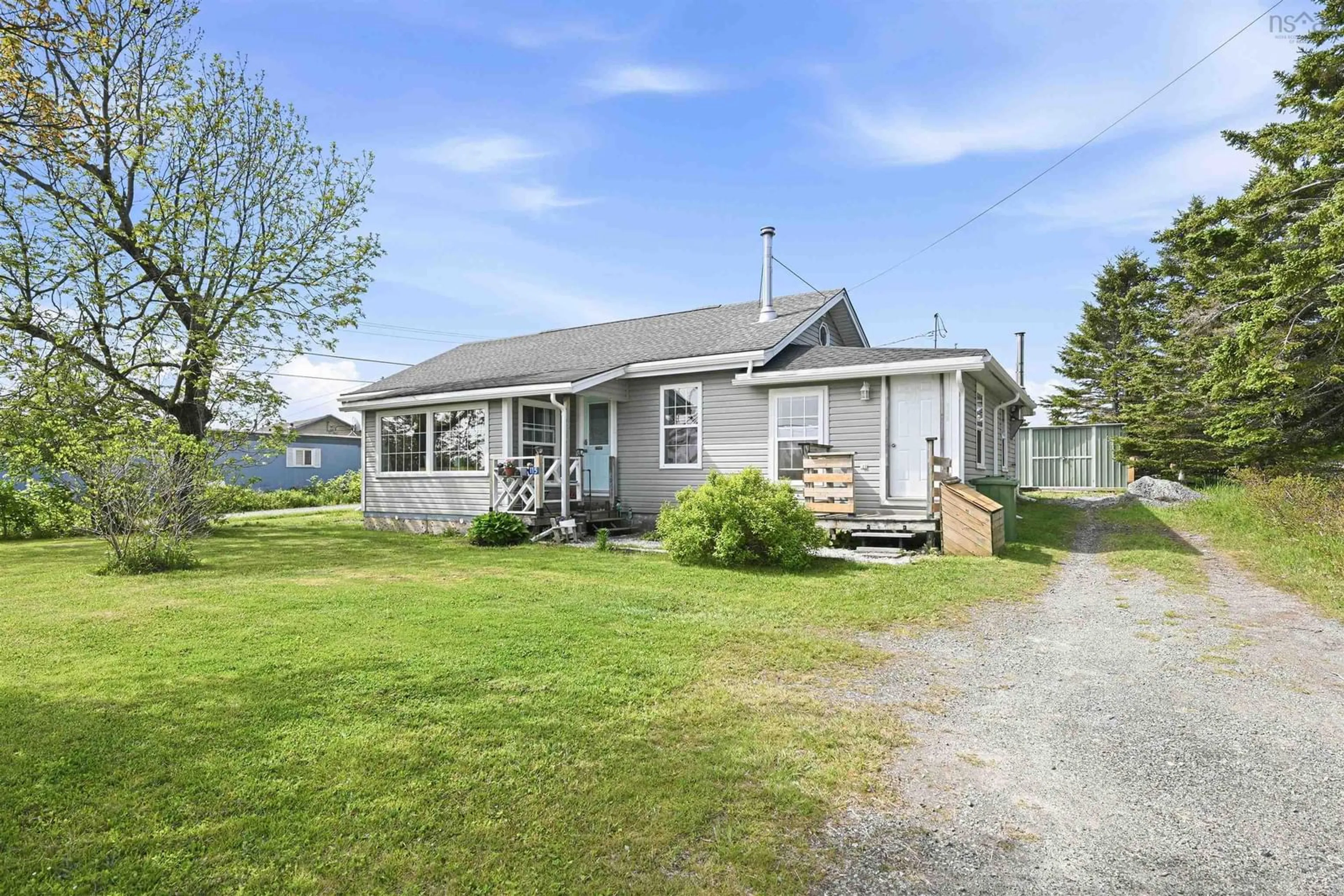 A pic from outside/outdoor area/front of a property/back of a property/a pic from drone, street for 115 Sandy Cove Rd, Terence Bay Nova Scotia B3T 1Y4