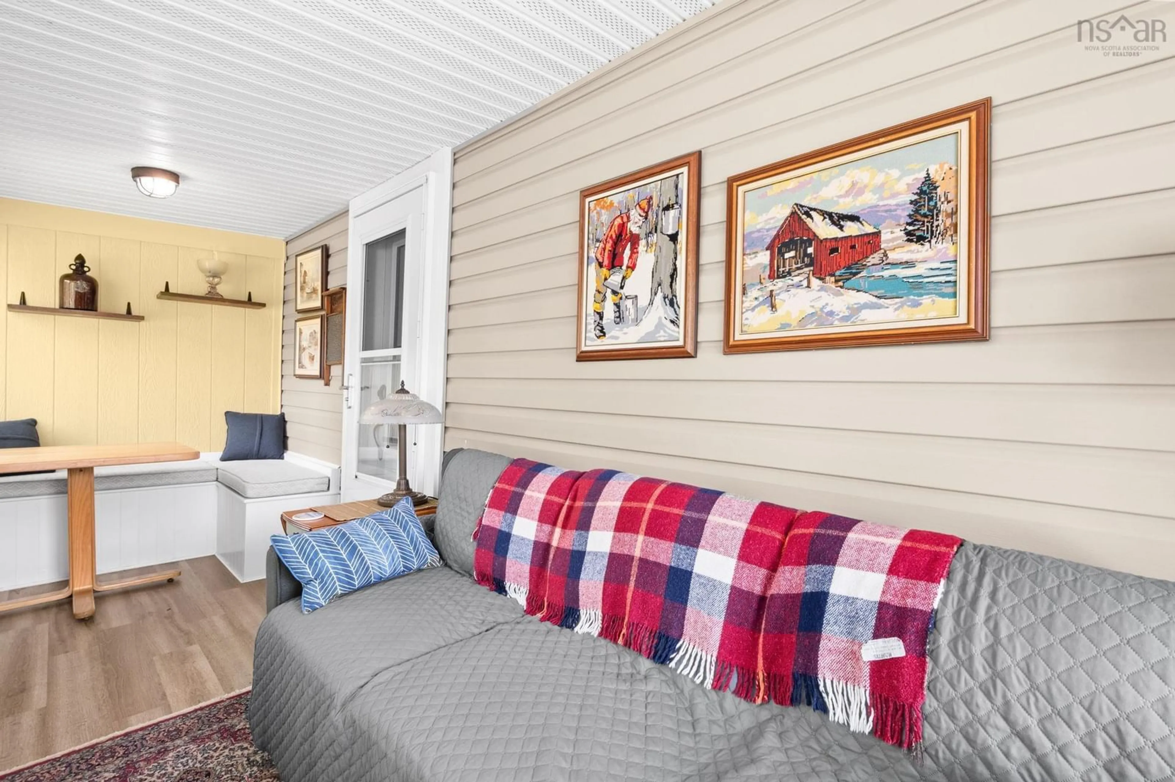 Living room with furniture, unknown for 2000 Prospect Rd, Prospect Nova Scotia B3T 1R9